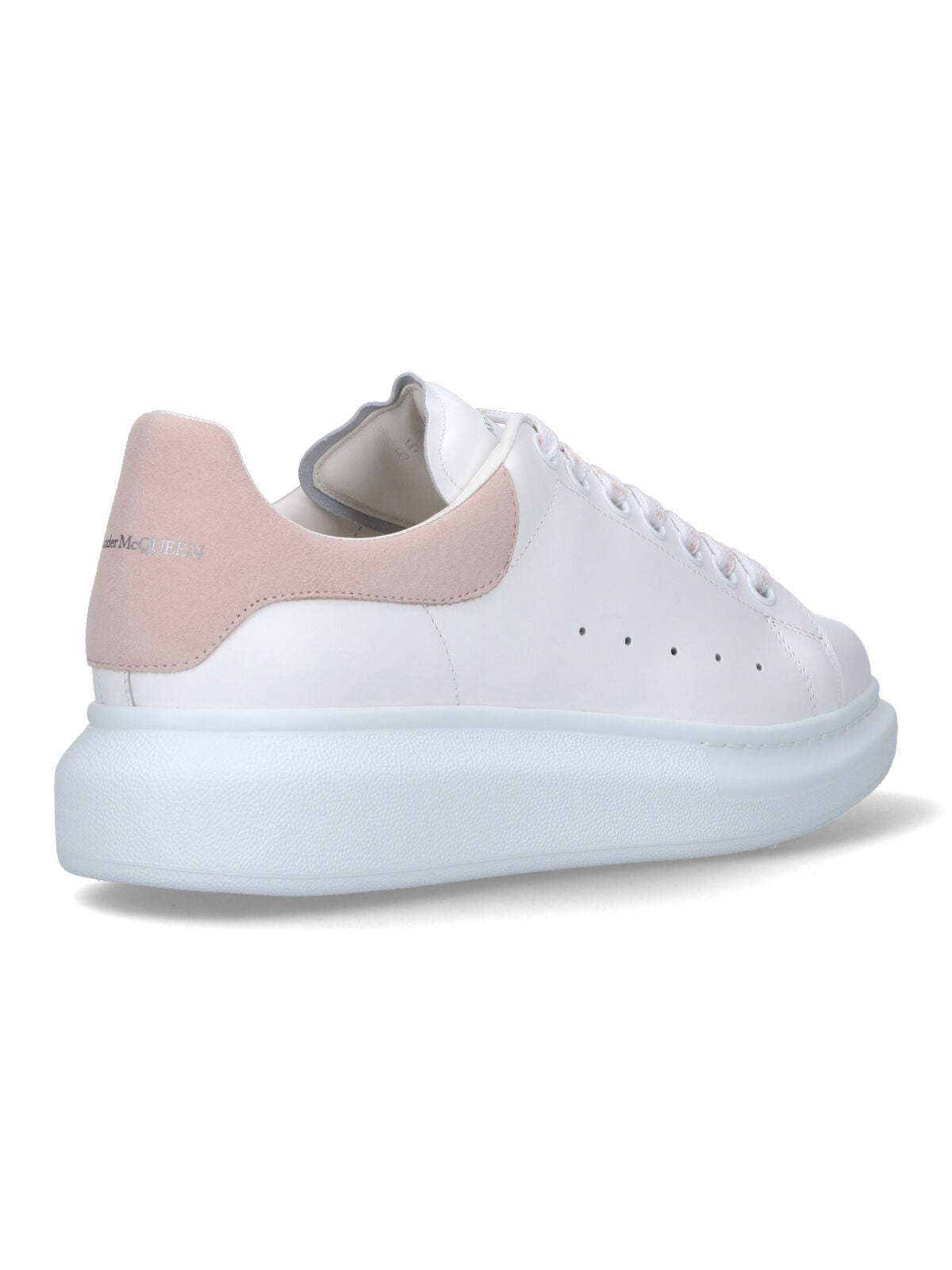 "Oversize" Sneakers, In White Calfskin