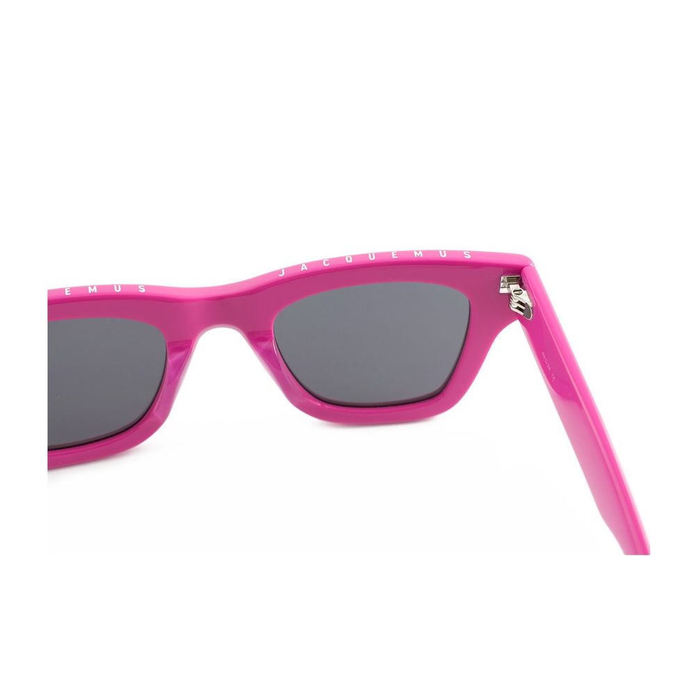 Nocio Pink Glasses Square Fuchsia Acetate Sunglasses