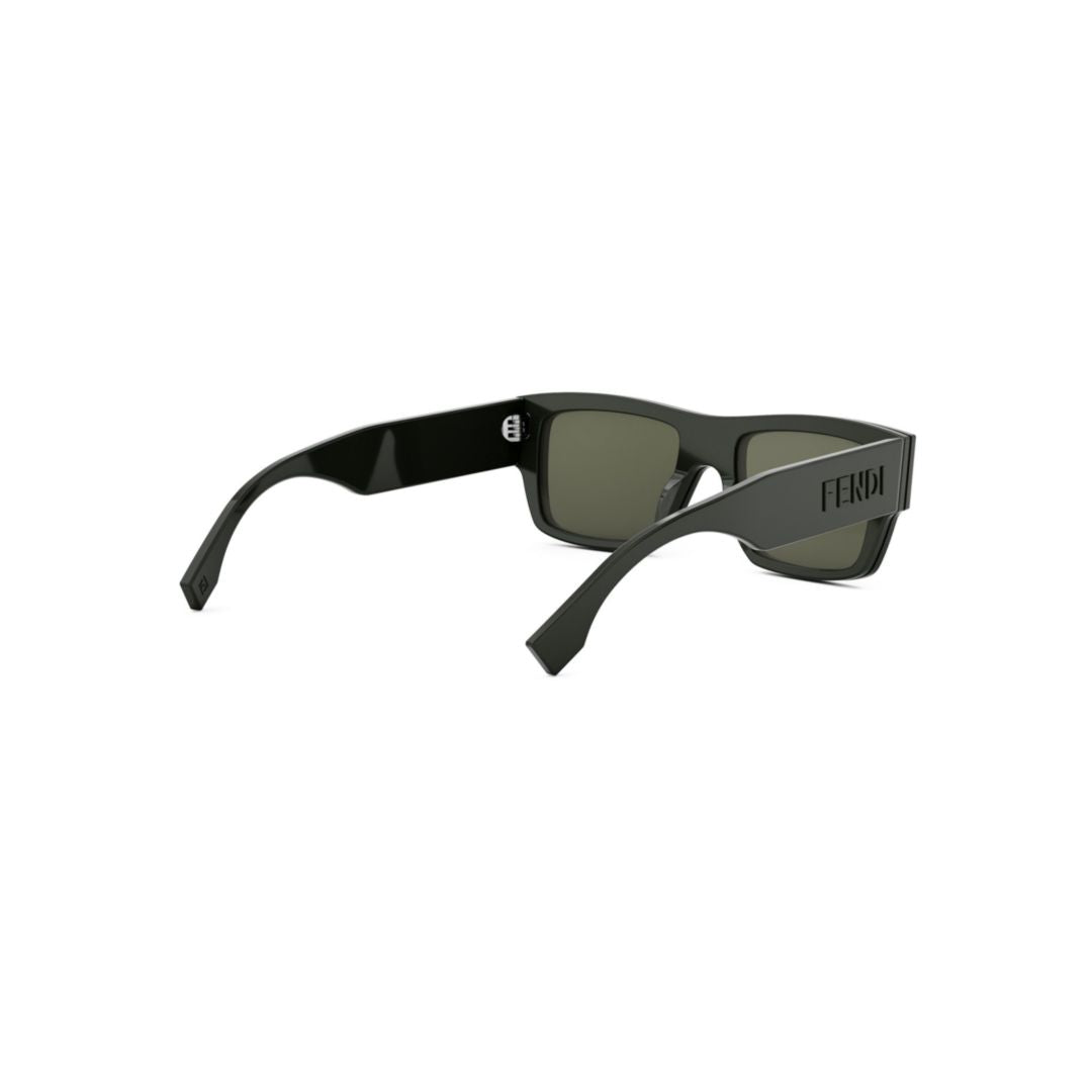 Fe40118i Bold Rectangular Sunglasses