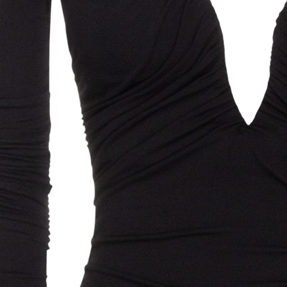 Classic Black Dress With Minimalist Design