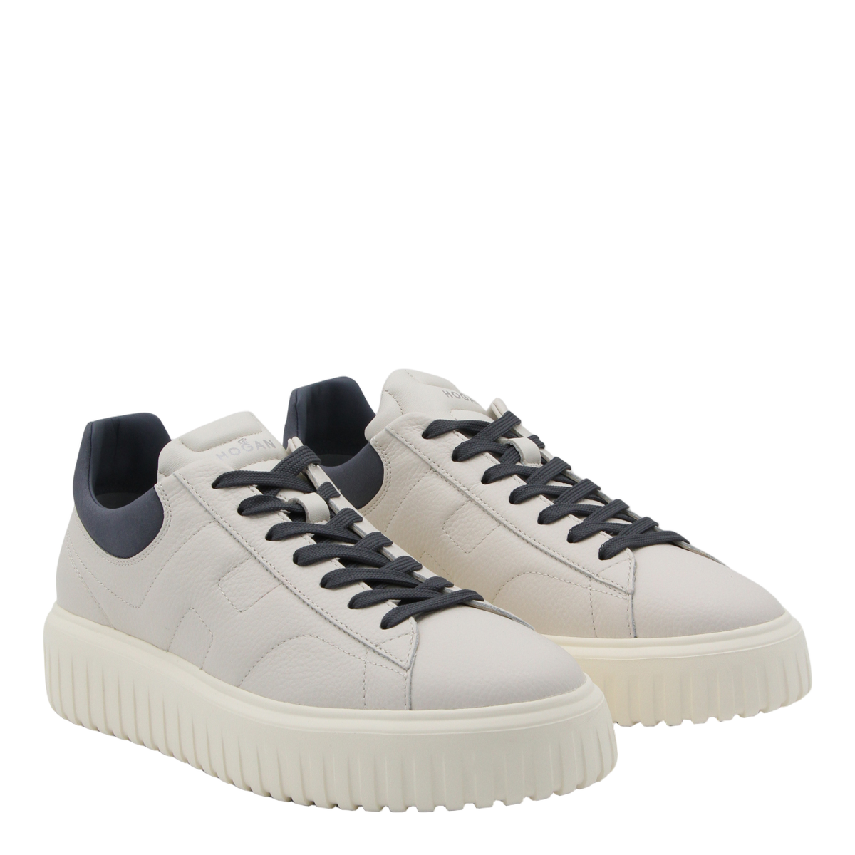 Sole Sneakers with Smooth Upper