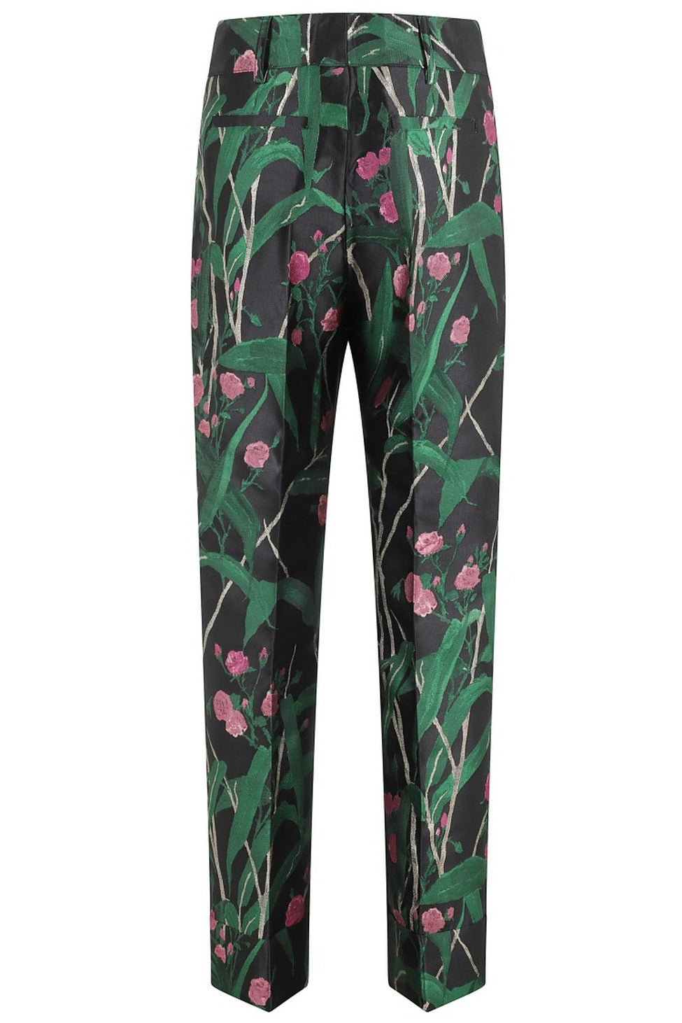 Hendrix Cropped Bamboo Jacquard Pants