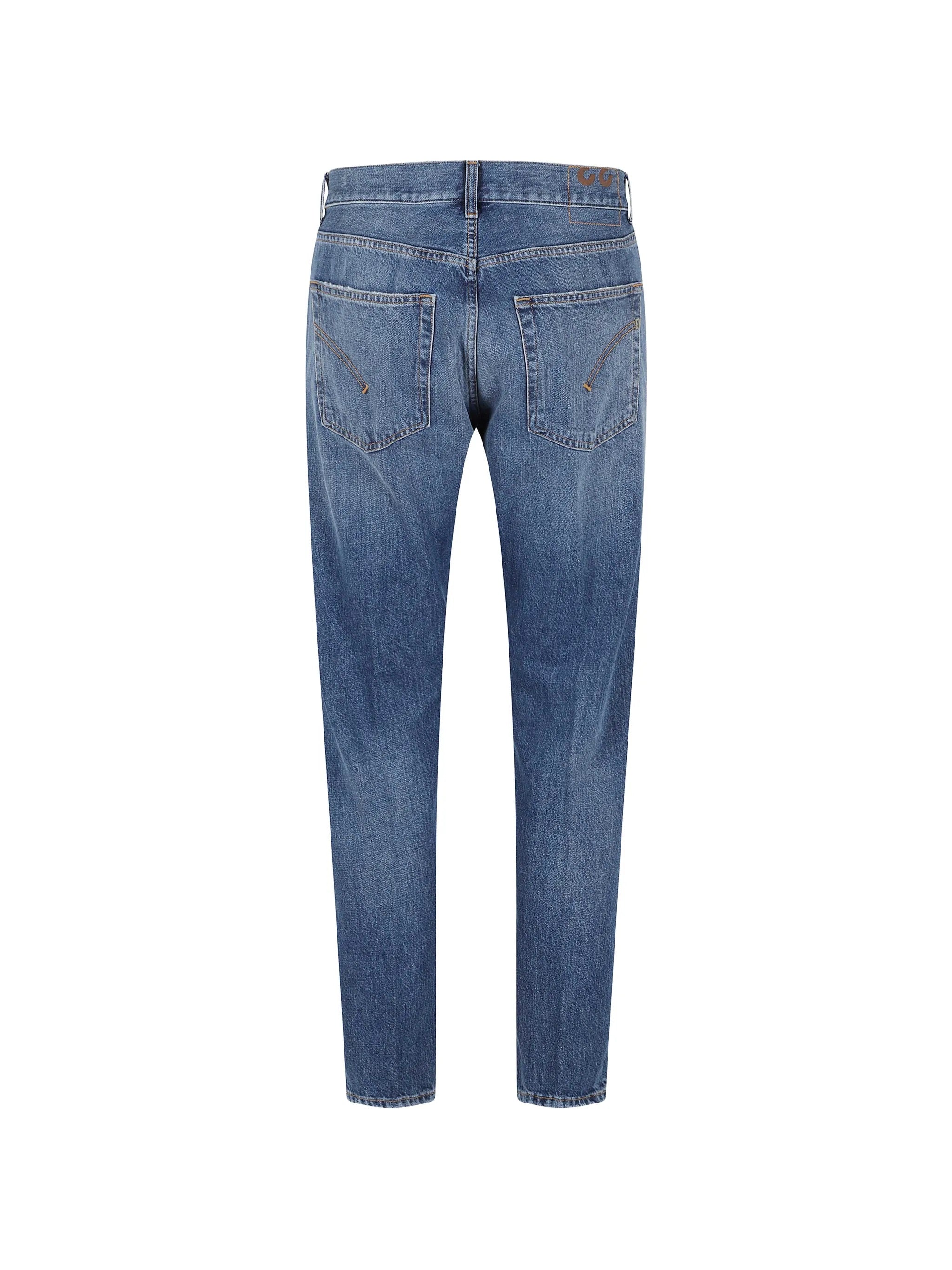 Blue Dian Cotton Denim Jeans