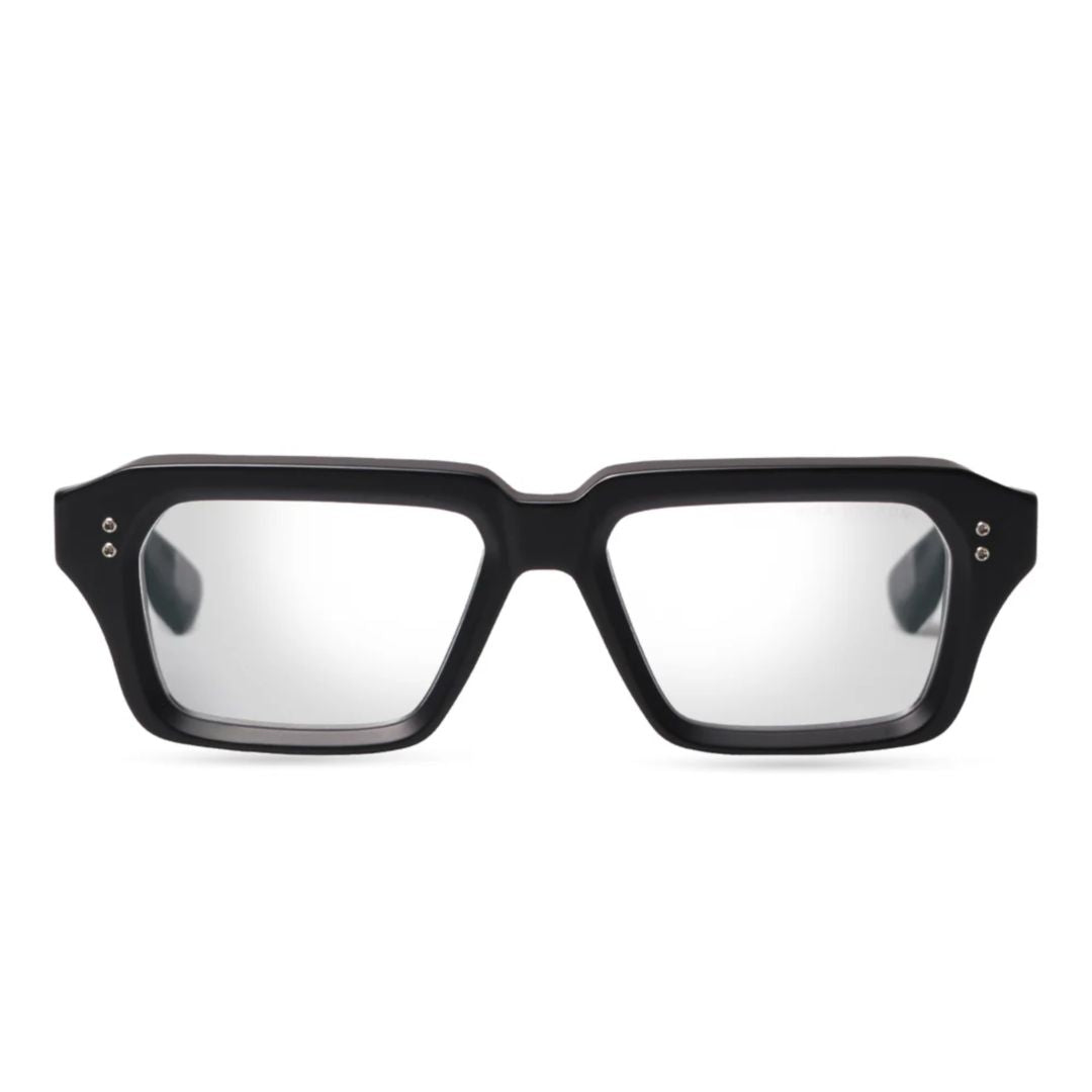 Detron Bold Rectangular Frame Sunglasses with Distinctive Metal Accents