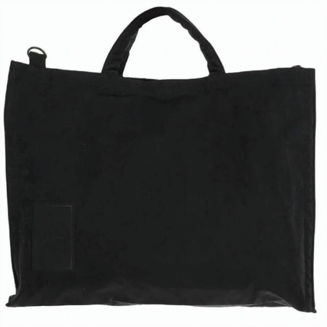 Rectangular Black Tote Bag