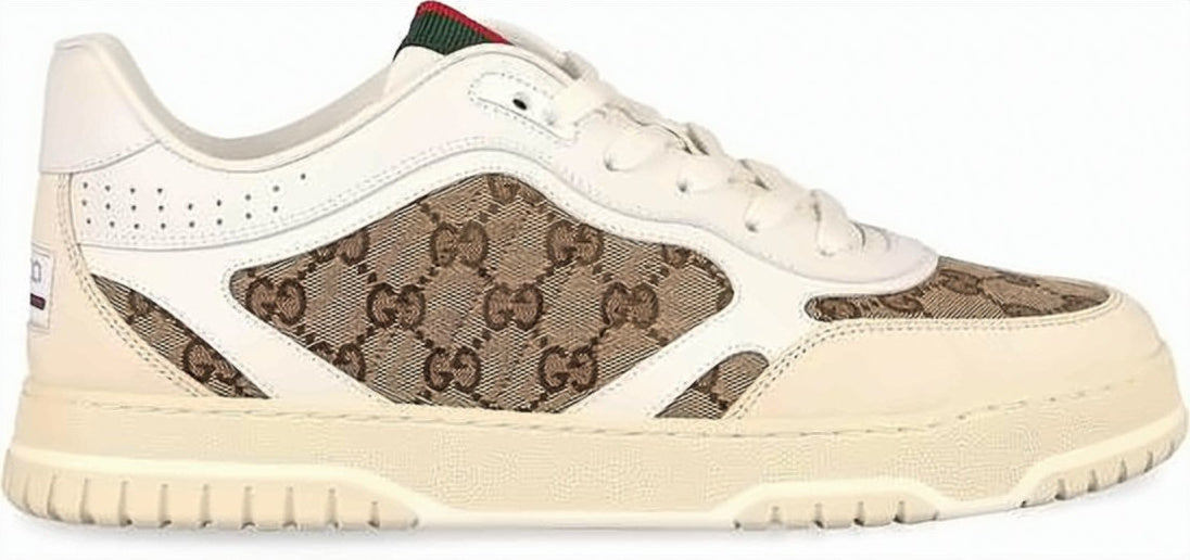 Luxury Low-Top Sneakers with Monogram Details