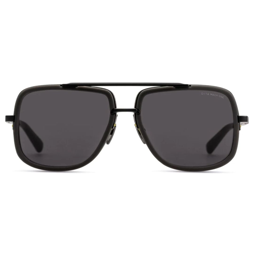 Mach-One Bold Square-Frame Sunglasses with Gradient Lenses