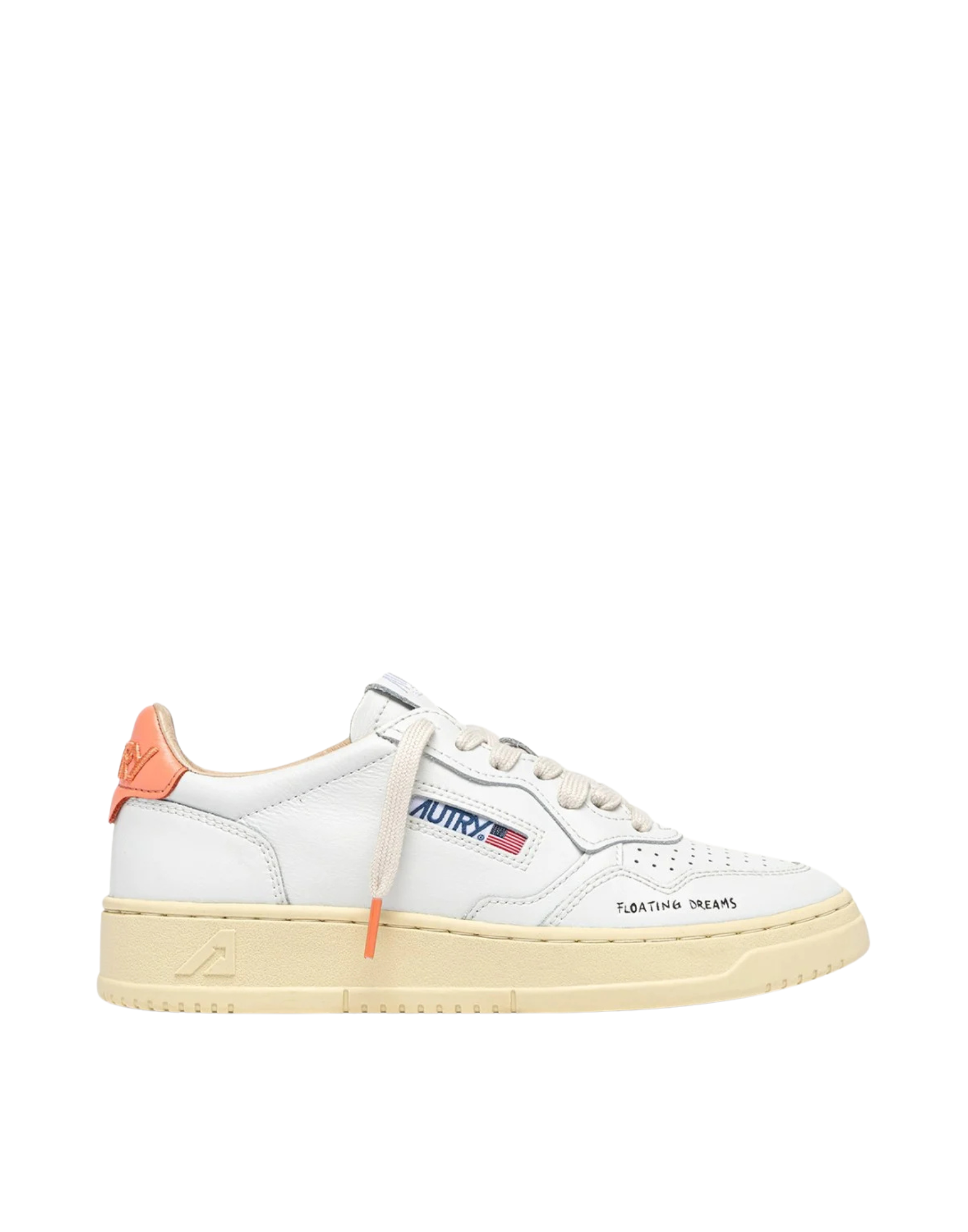 Medalist Low Women’s White/Peach Sneakers