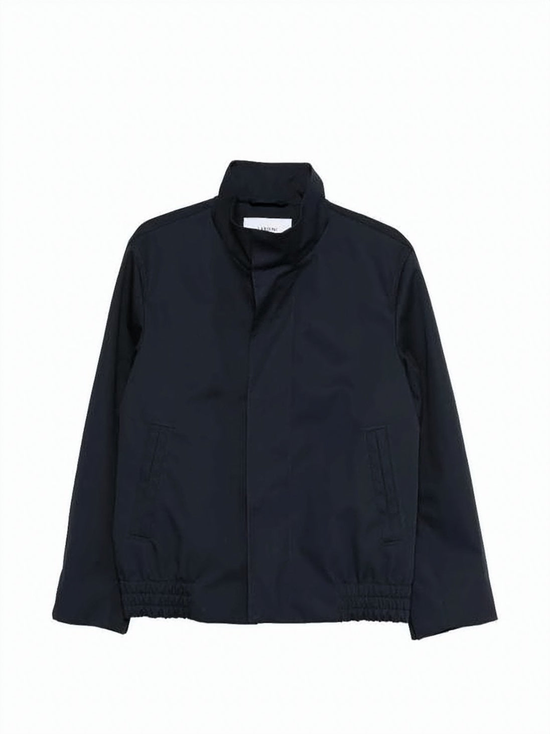 High Collar Black Jacket