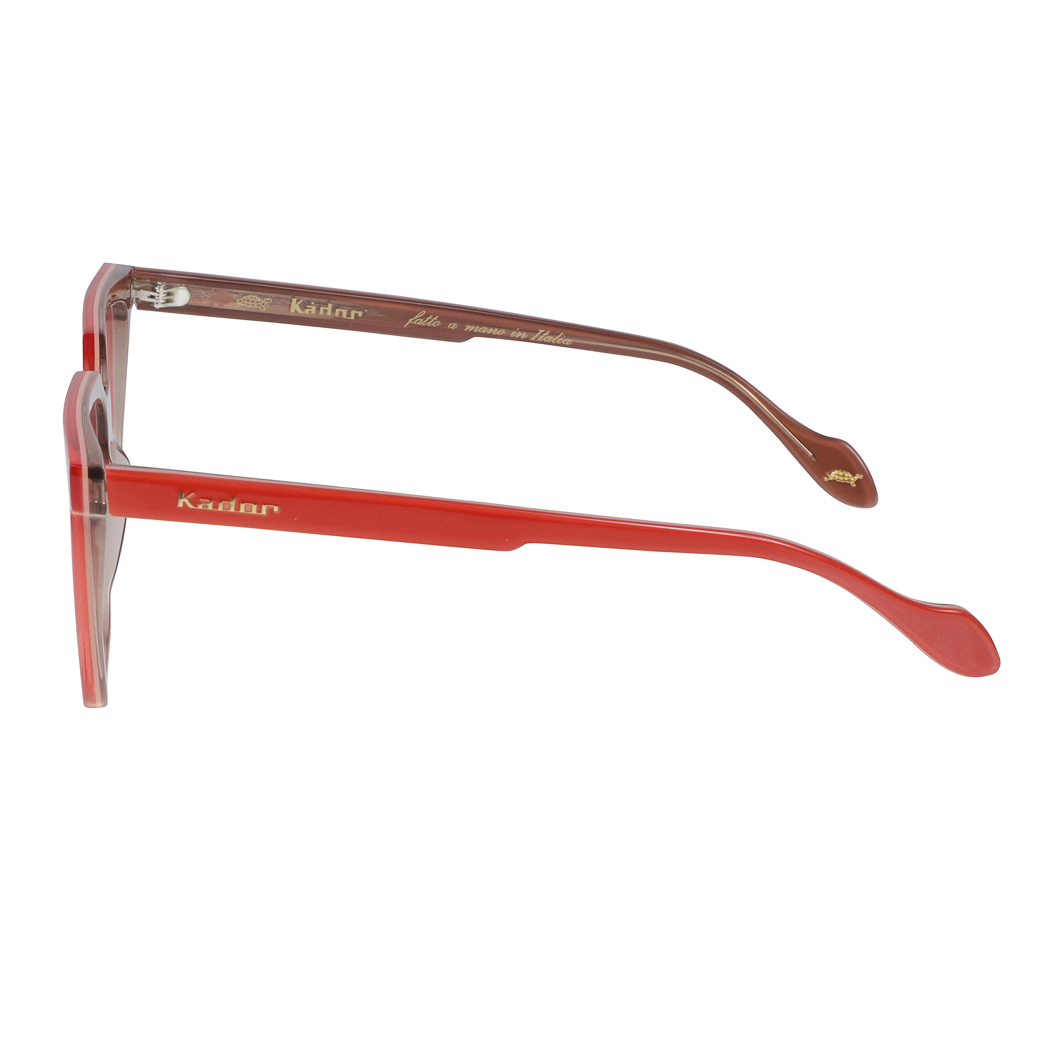 Charlize Light Bold Oversized Square-Frame Eyeglasses with Glossy Finish