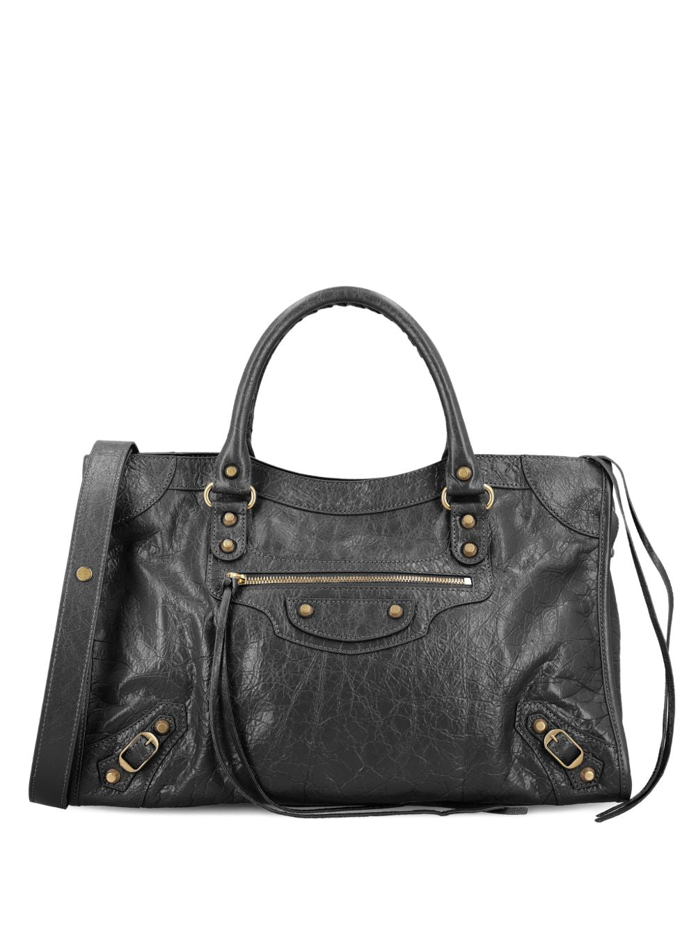 Medium Textured Lambskin Le City Bag