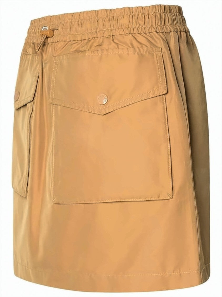 Short Skirt with Elastic Waistband