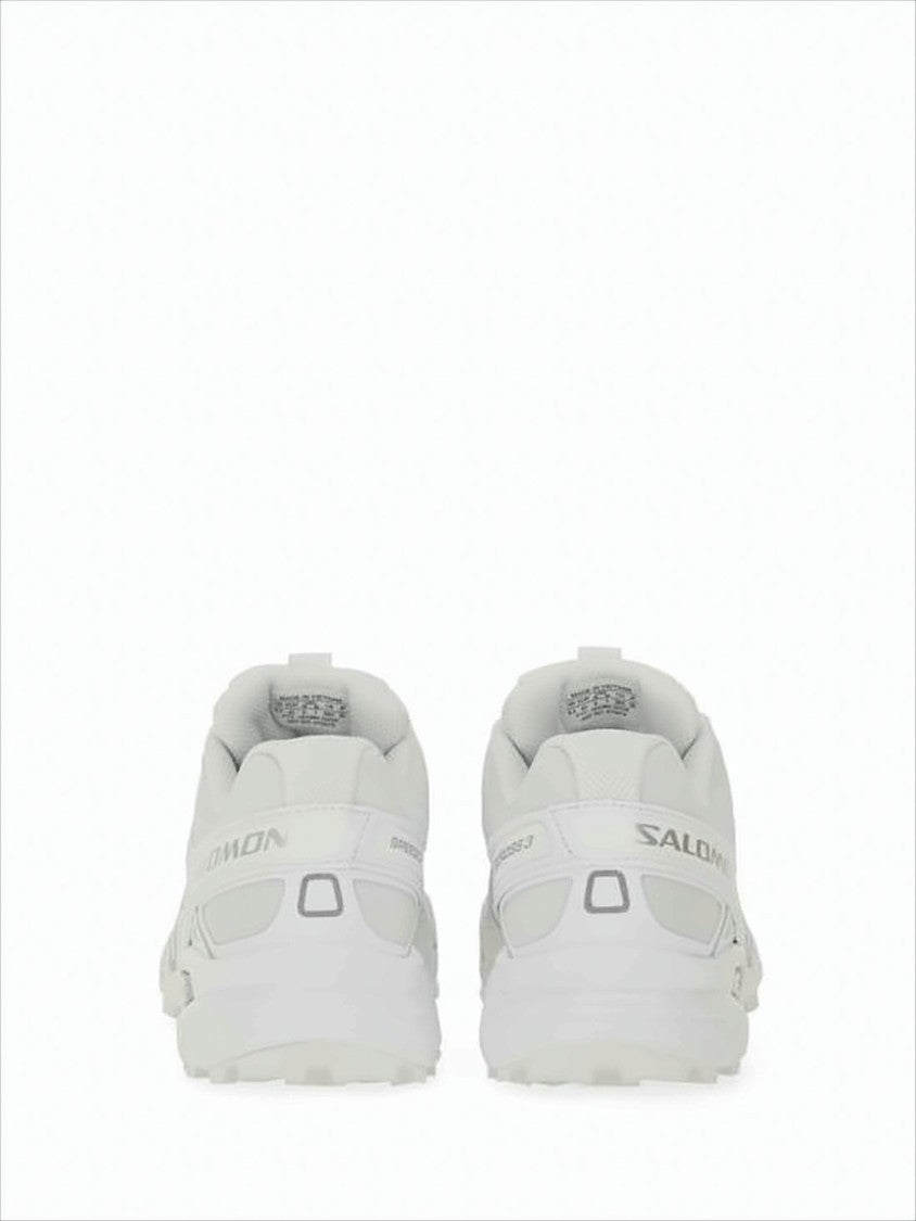 White Sneakers with Dynamic Overlays