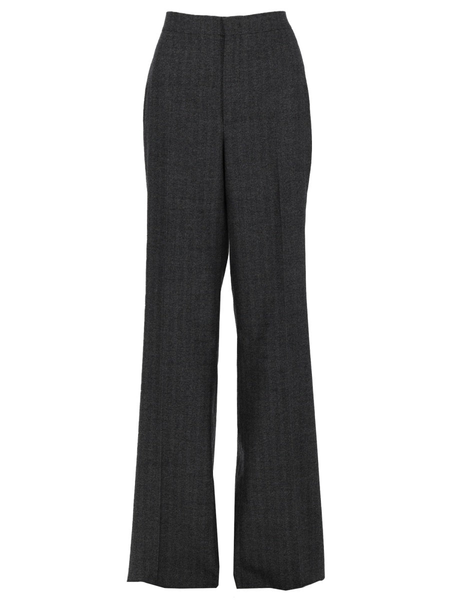 Paris Textured Virgin Wool Kashmir Trousers
