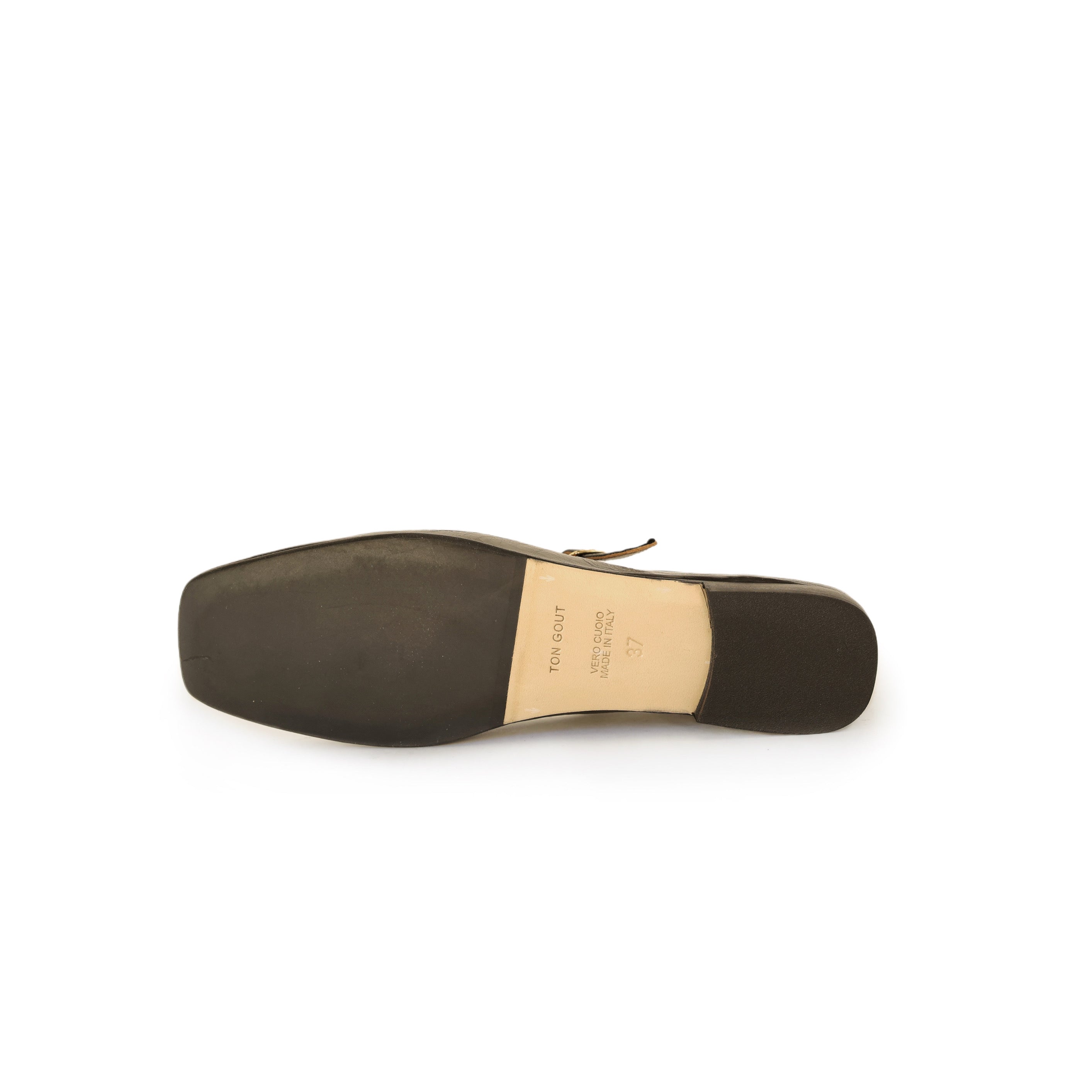 Classic T-Strap Nappa Leather Flats