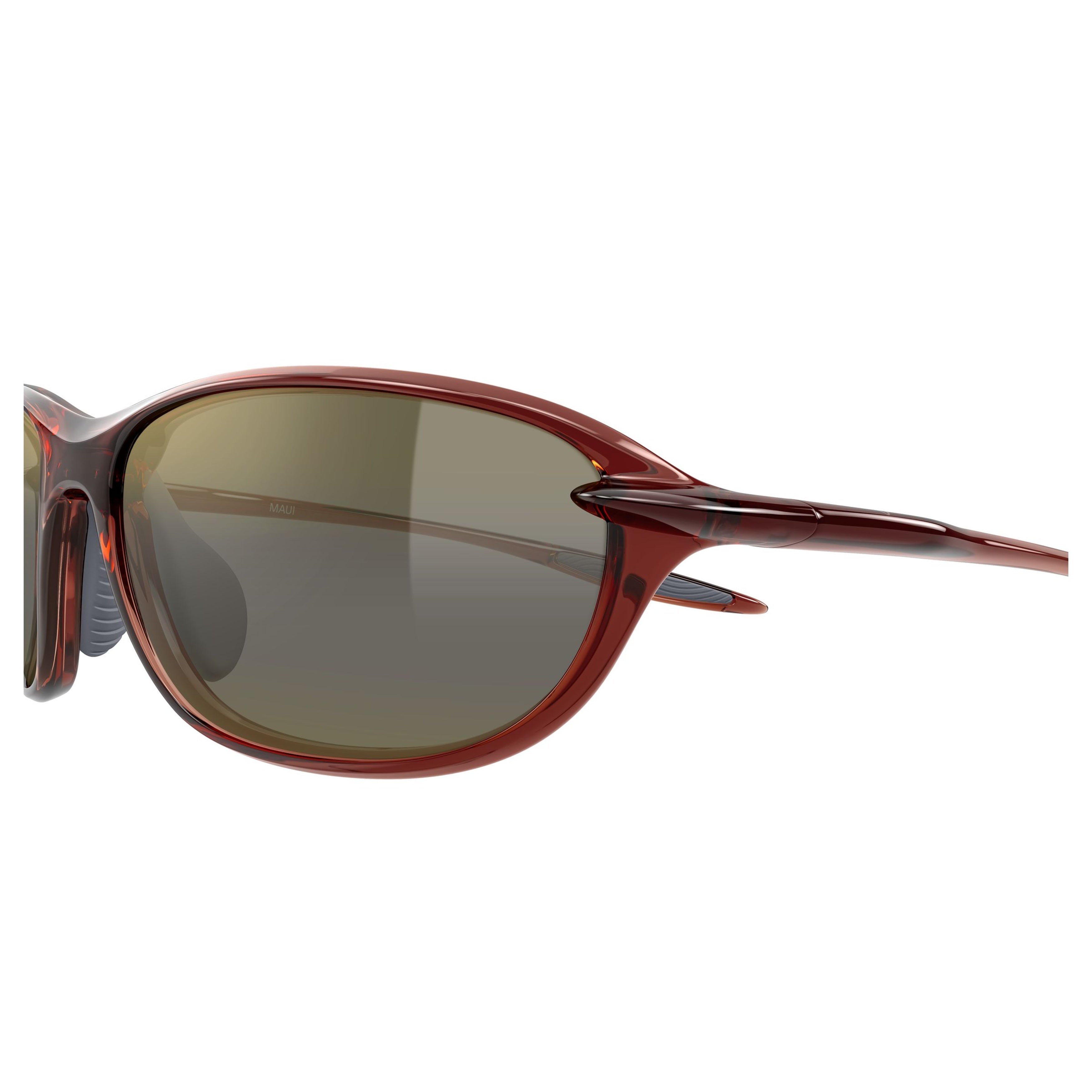 Hookipa Ultra R Translucent Reddish-Brown Wraparound Sunglasses