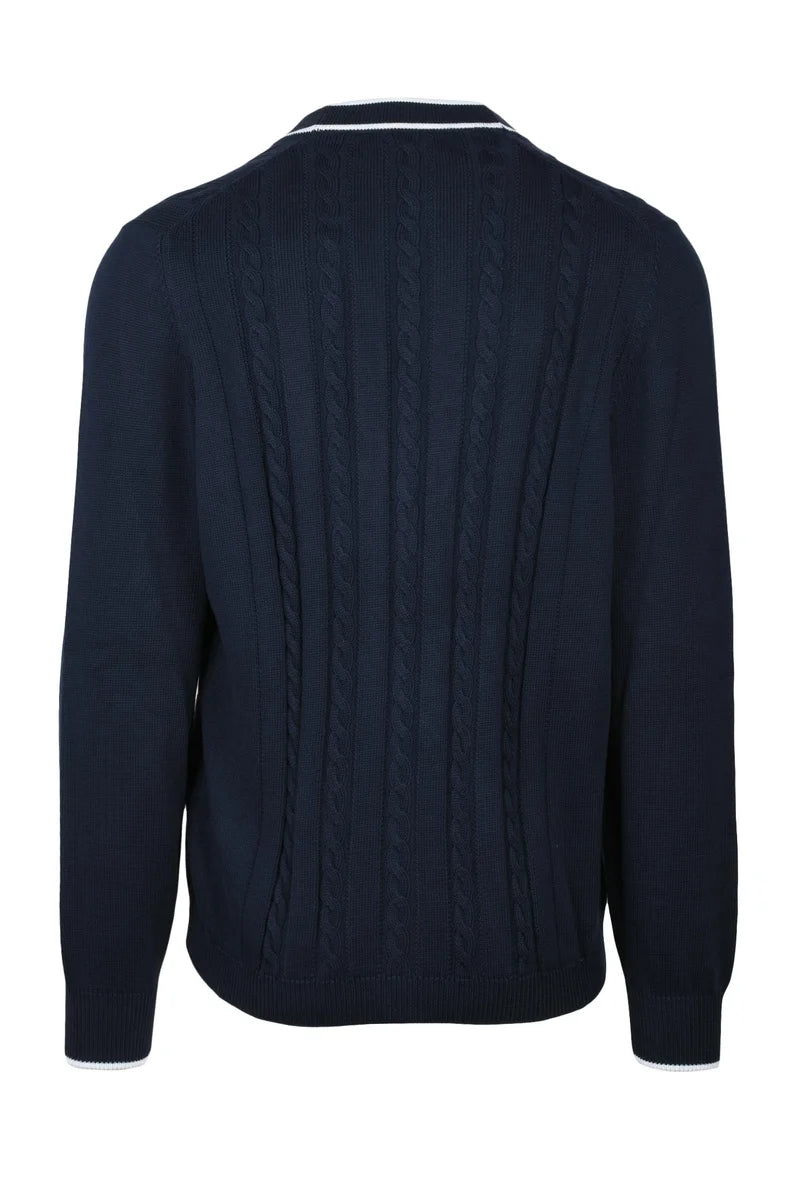 Cotton Cardigan - Blue