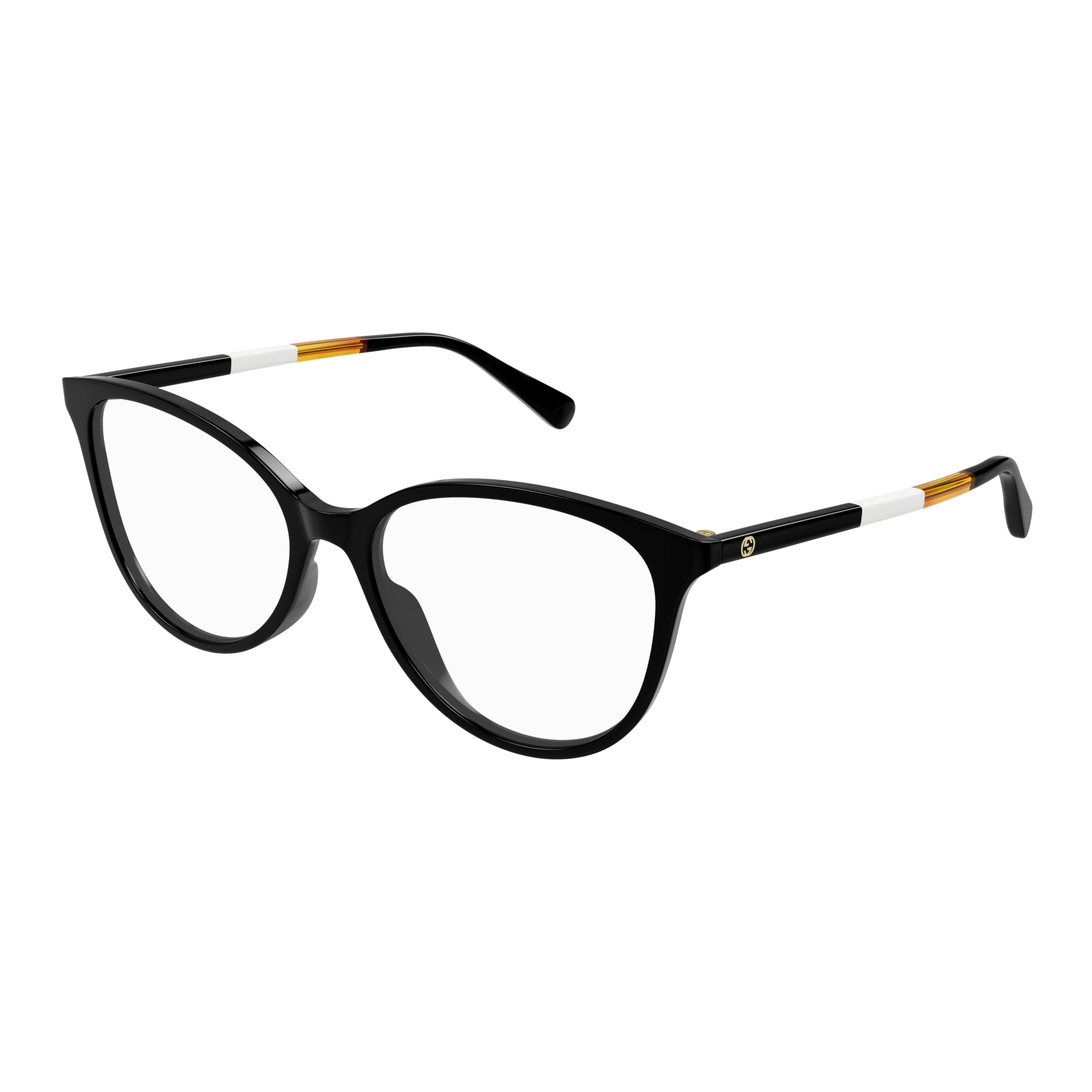 Gg1359o Rounded Cat-Eye Frame Eyeglasses