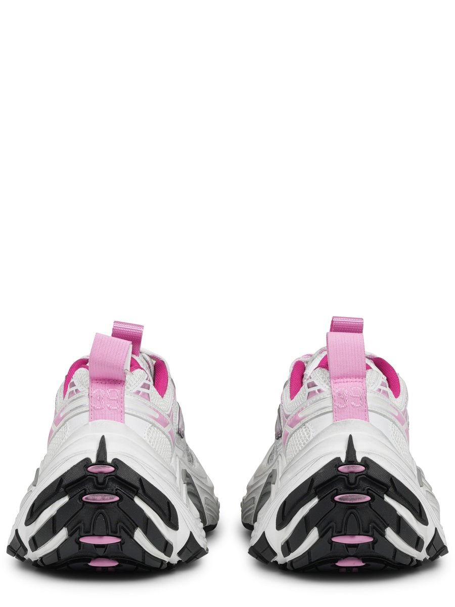 Chunky Sculpted Sole Sneakers With Dynamic Design