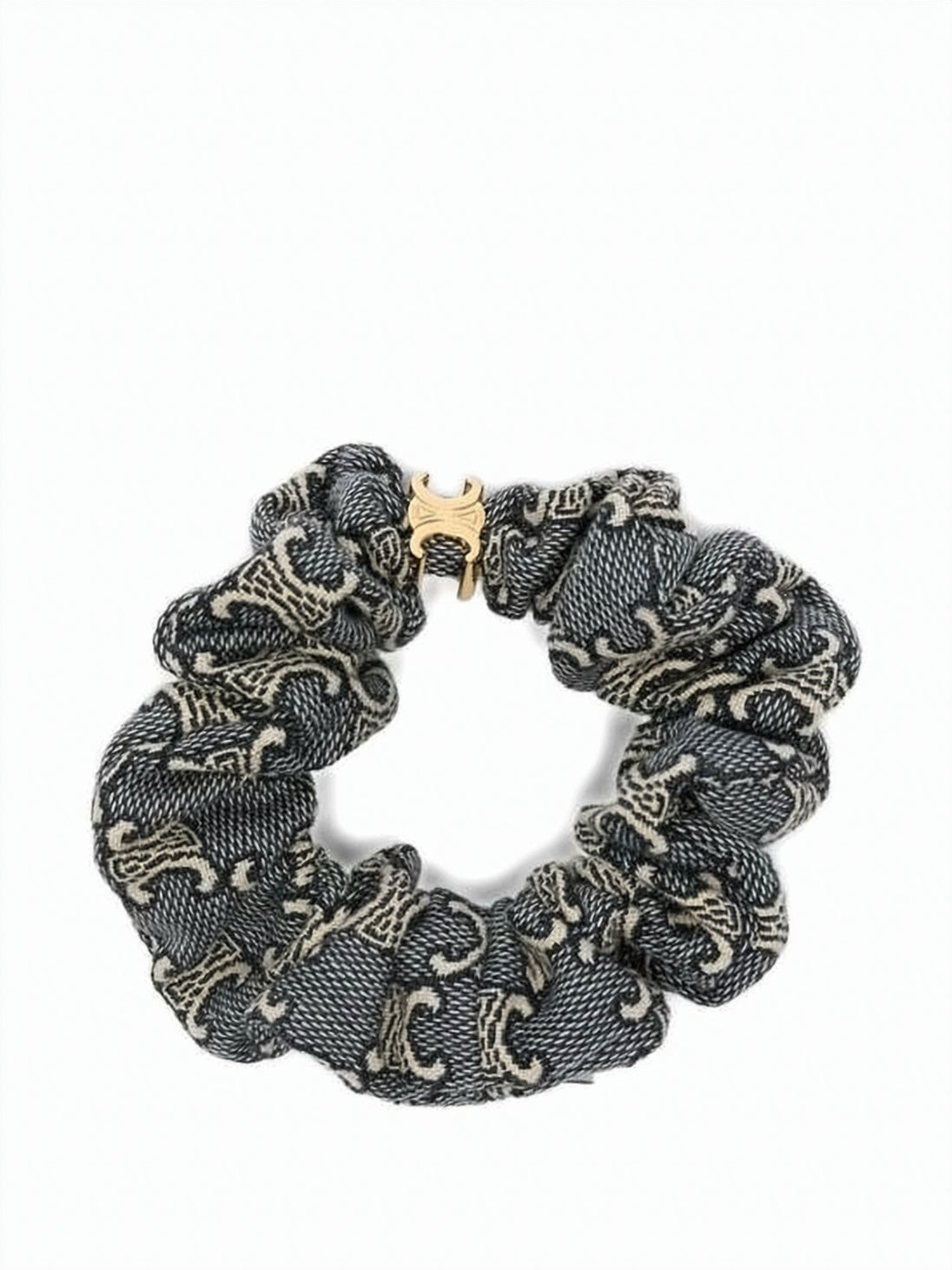 Textured Fabric Scrunchie
