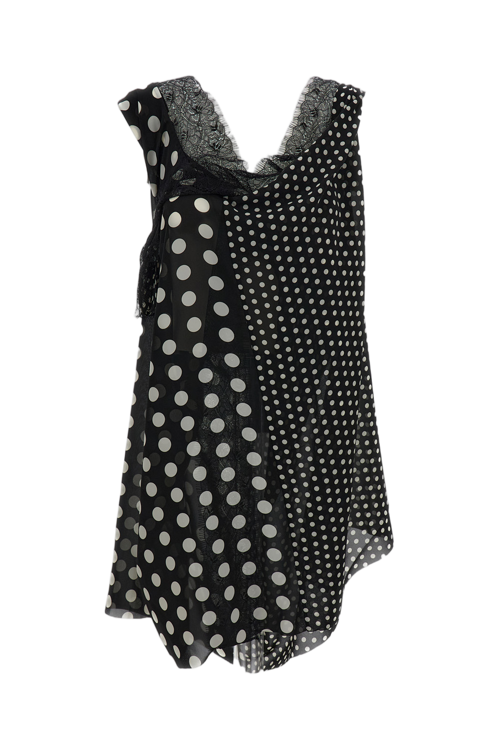 Polka Dot Sleeveless Top