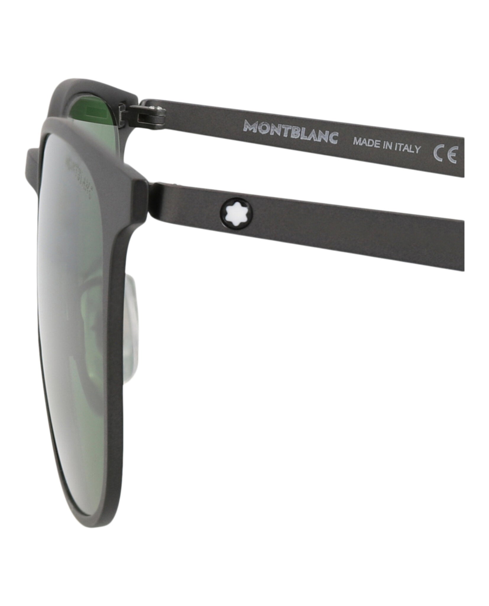 Square-Frame Metal Sunglasses