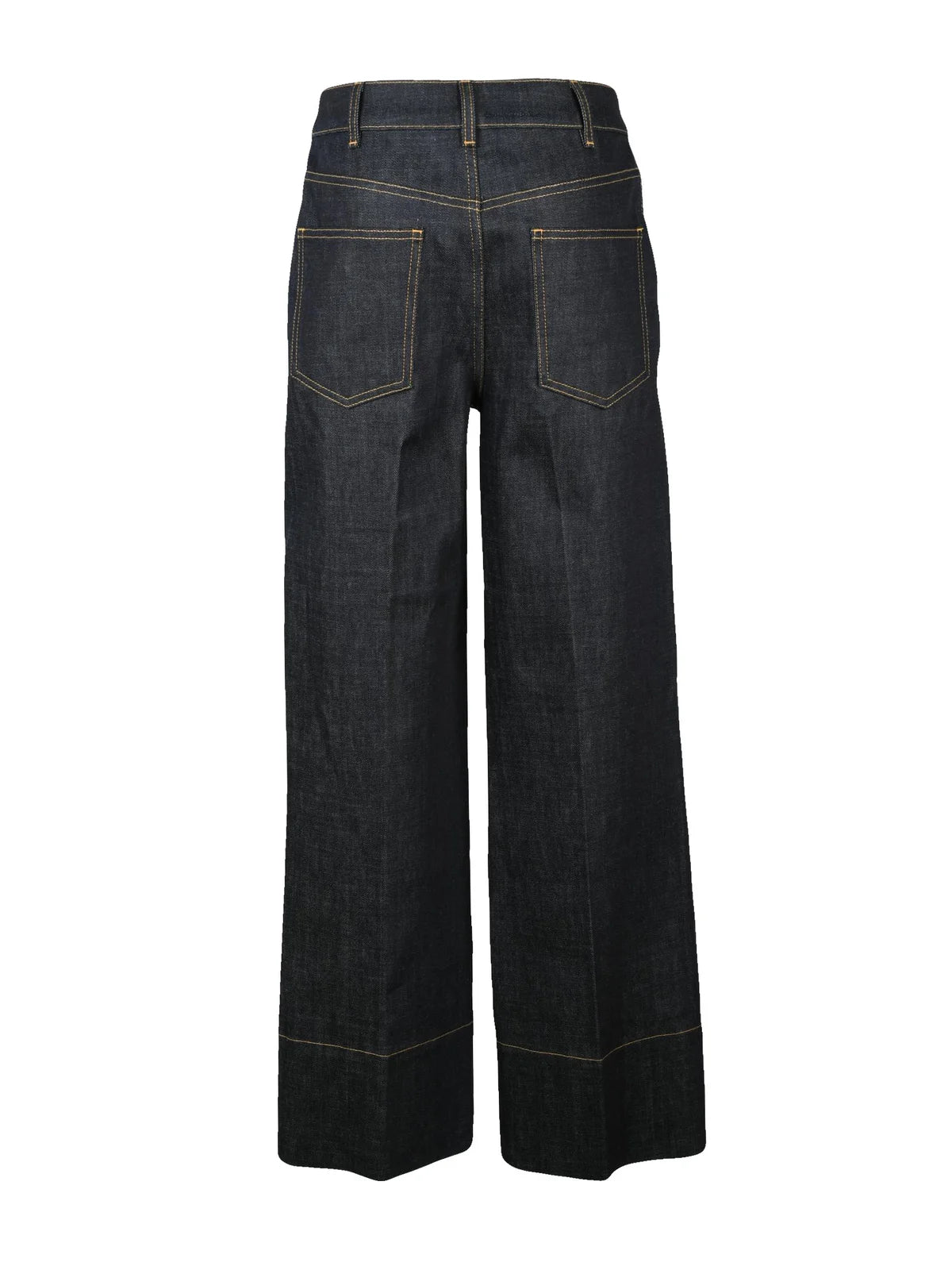 Wide Leg Jeans - Night Blue