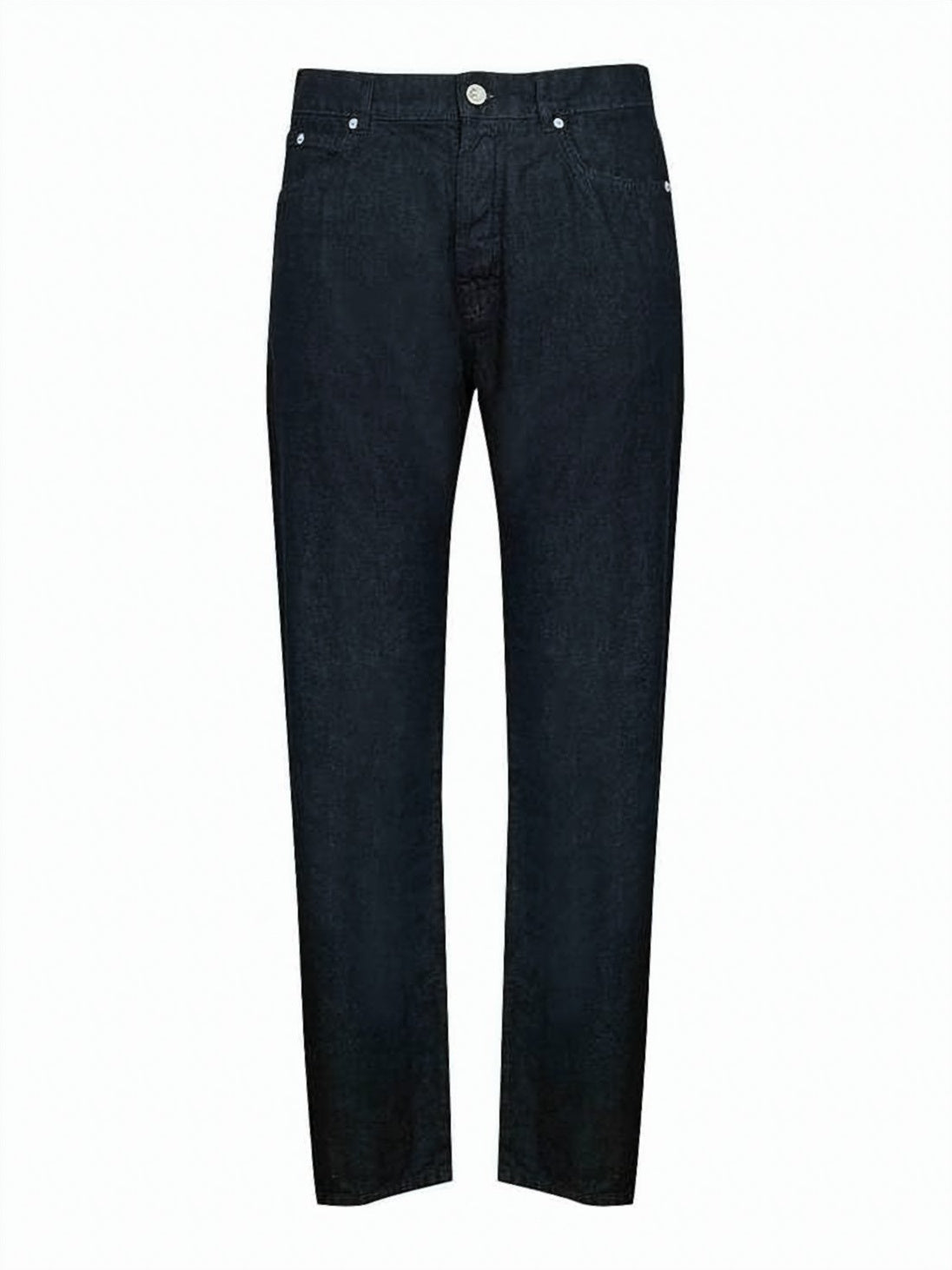 Dark Indigo Straight-Leg Rich Indigo Jeans