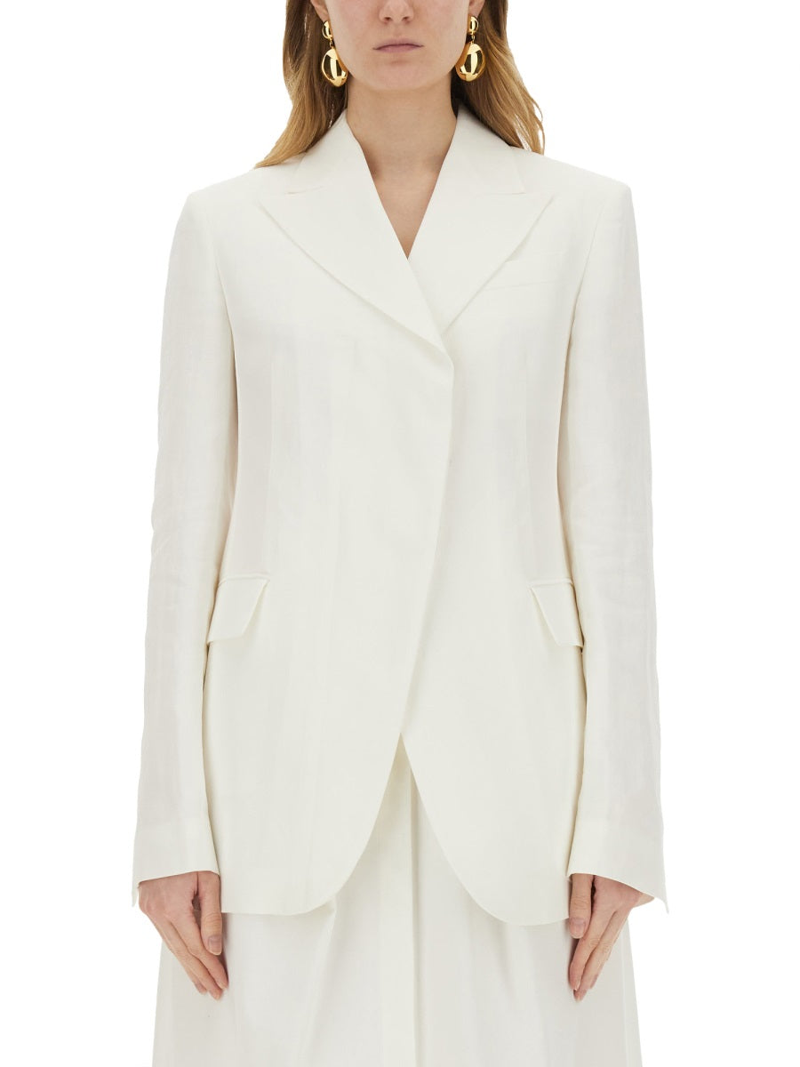 Structured Slim Fit Jacket With Tailored Silhouette