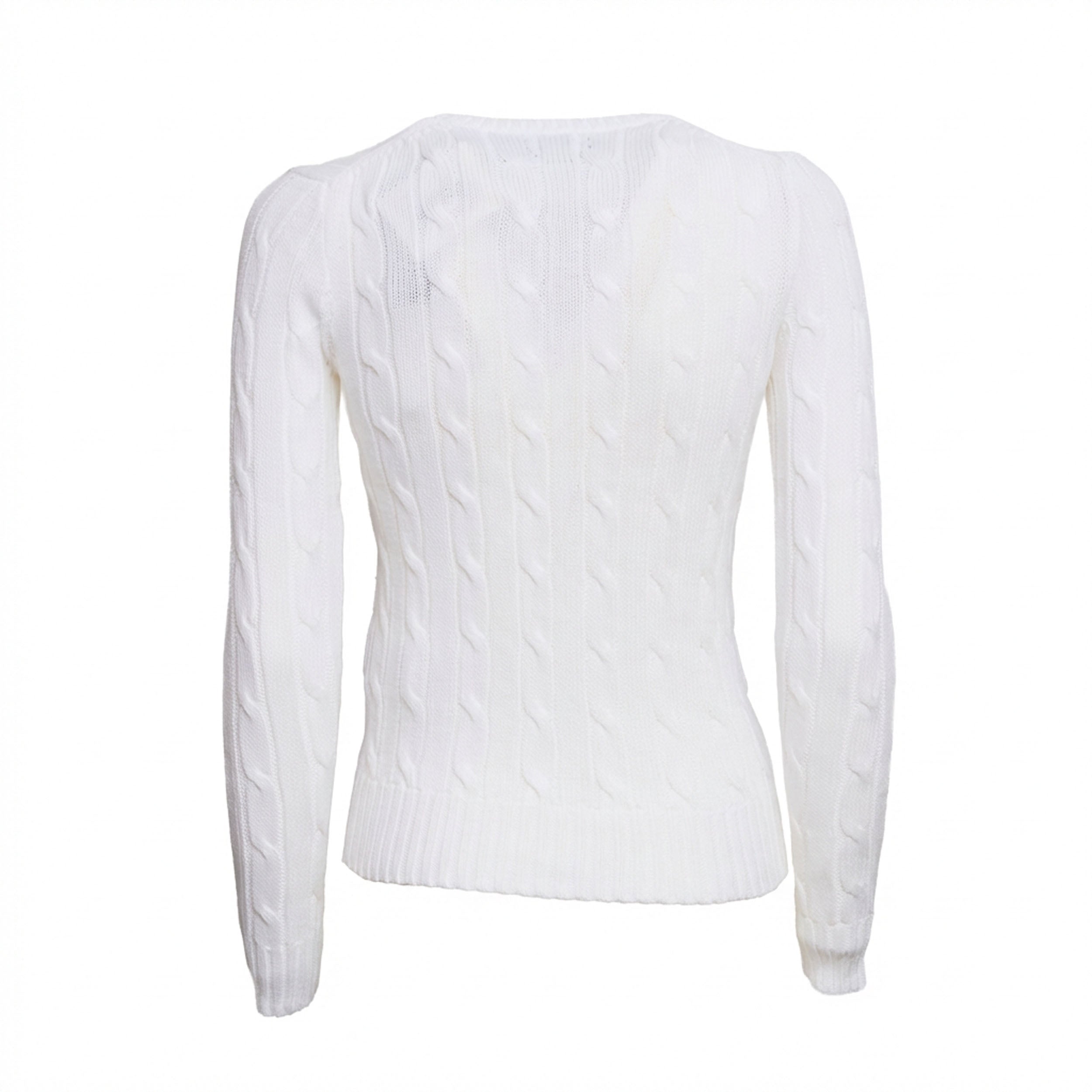 Pima Cotton Cable-Knit Sweater