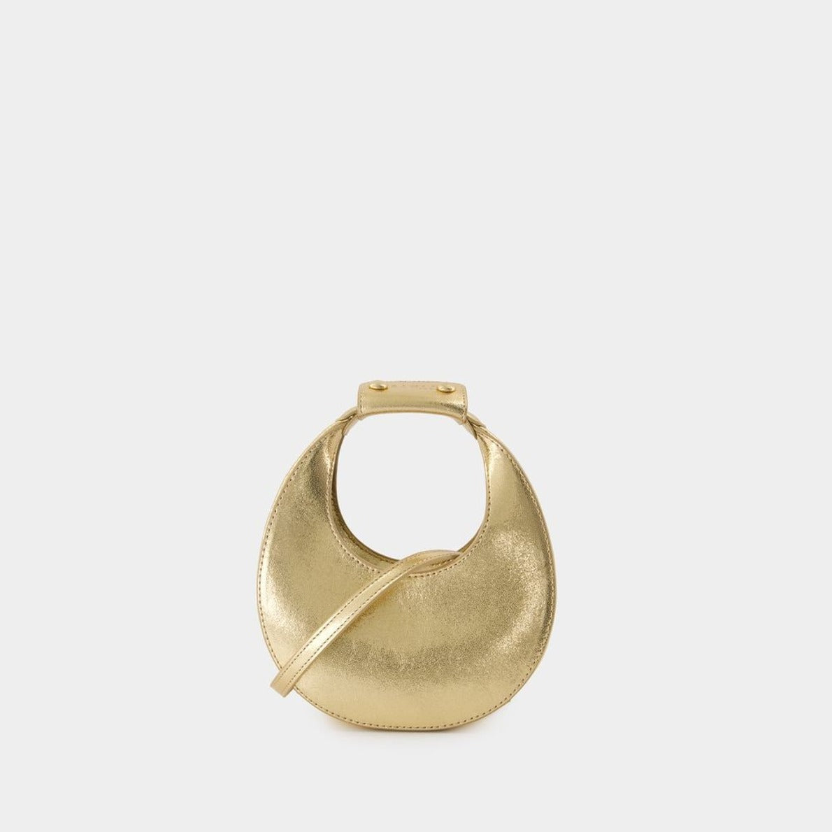Good Night Moon Bag - Leather - Gold