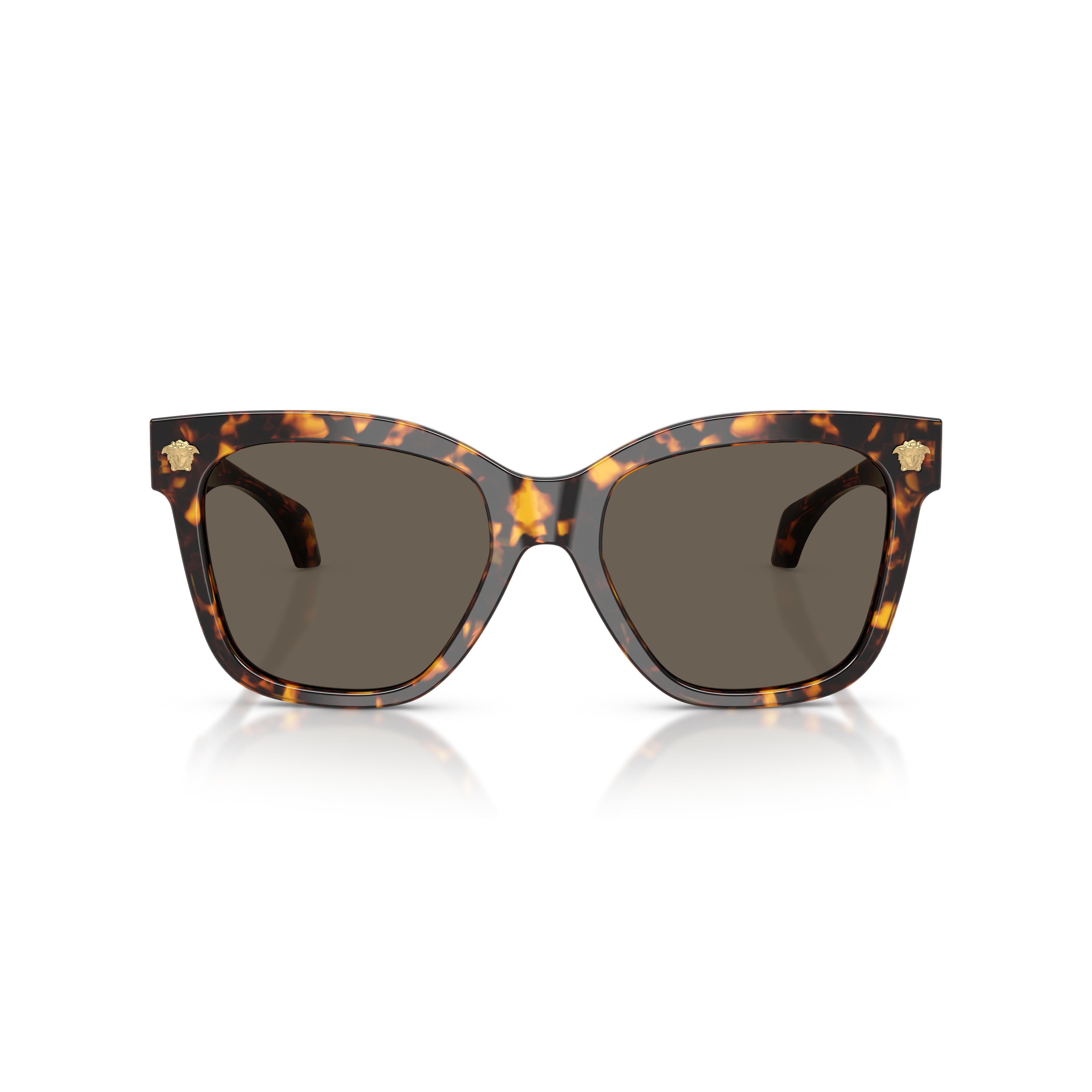 0ve4511 Oversized Tortoiseshell Frame Sunglasses