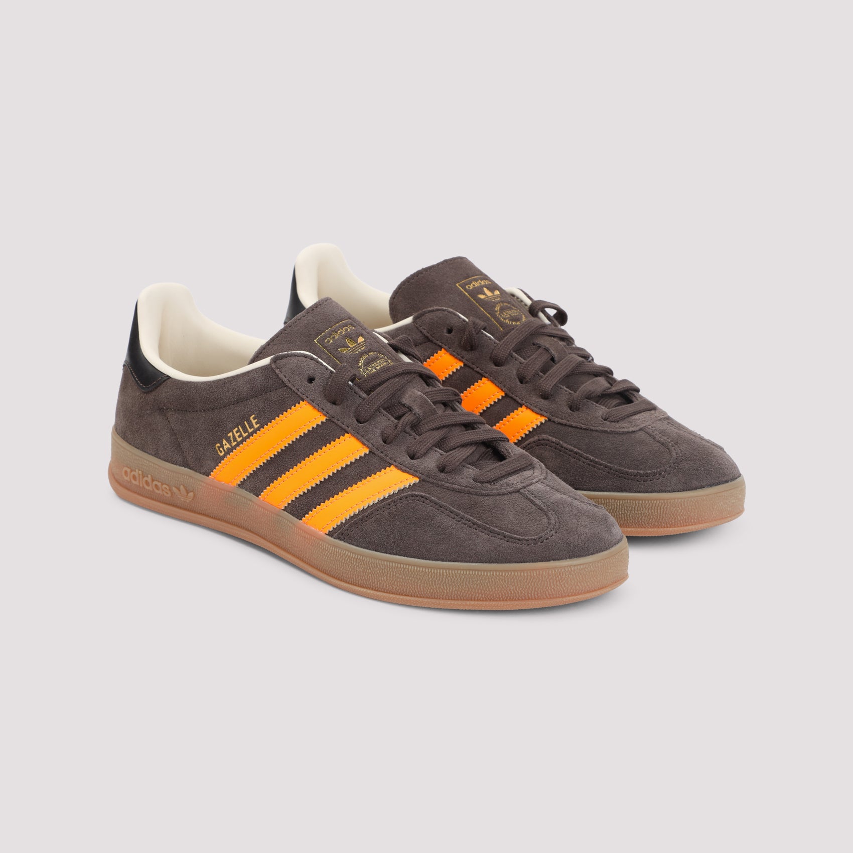 Brown Suede Gazelle Sneakers
