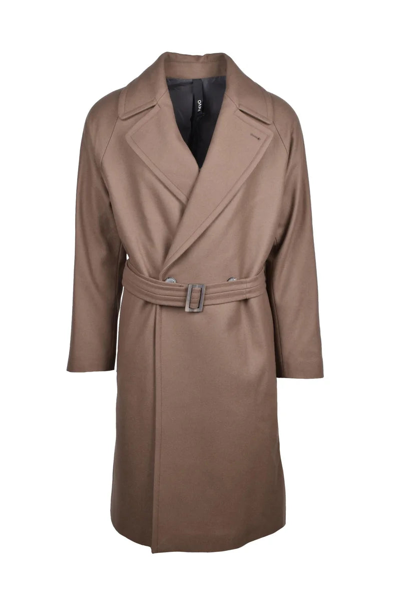 Unstructured Coat - Brown