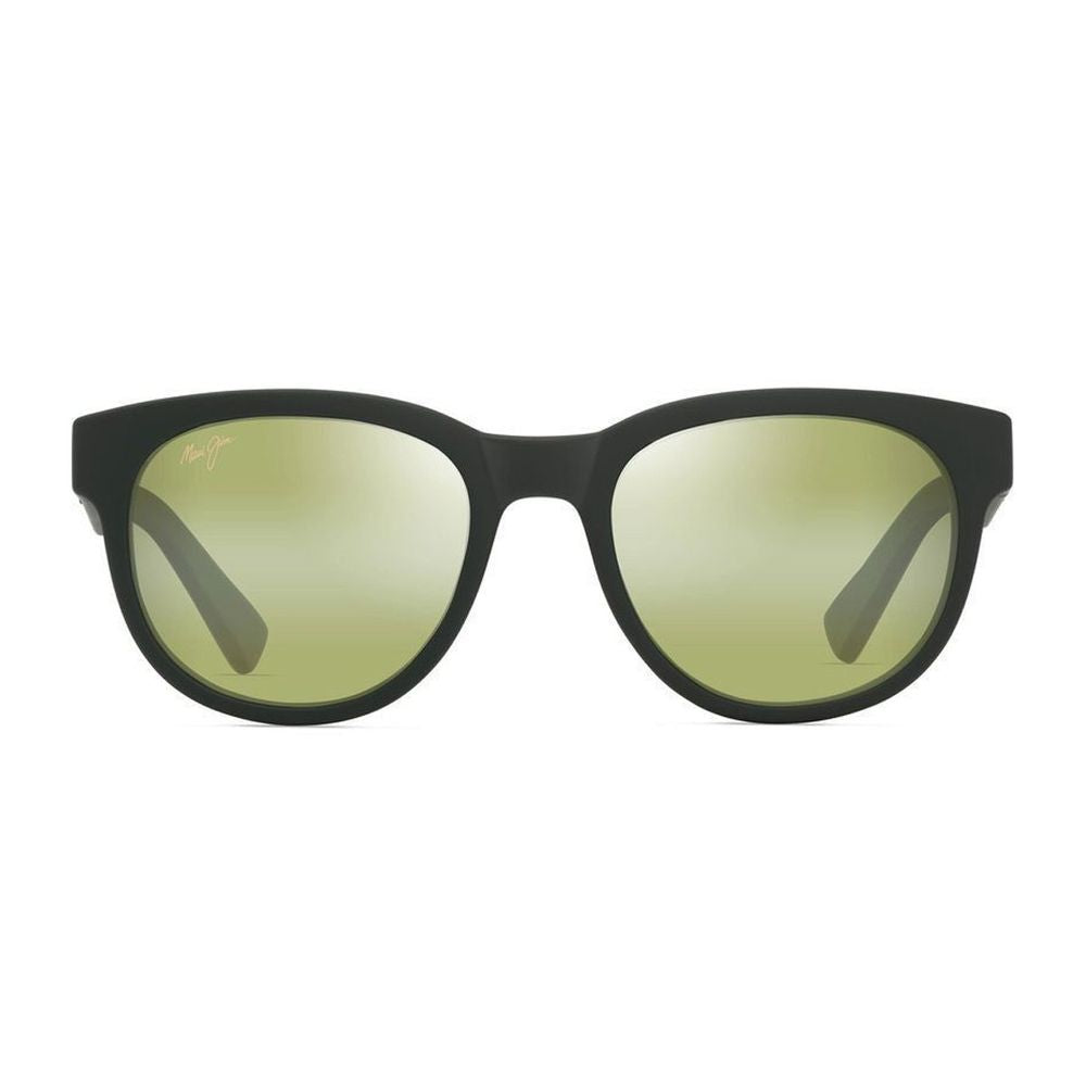Maoli Matte Dark Green Sunglasses