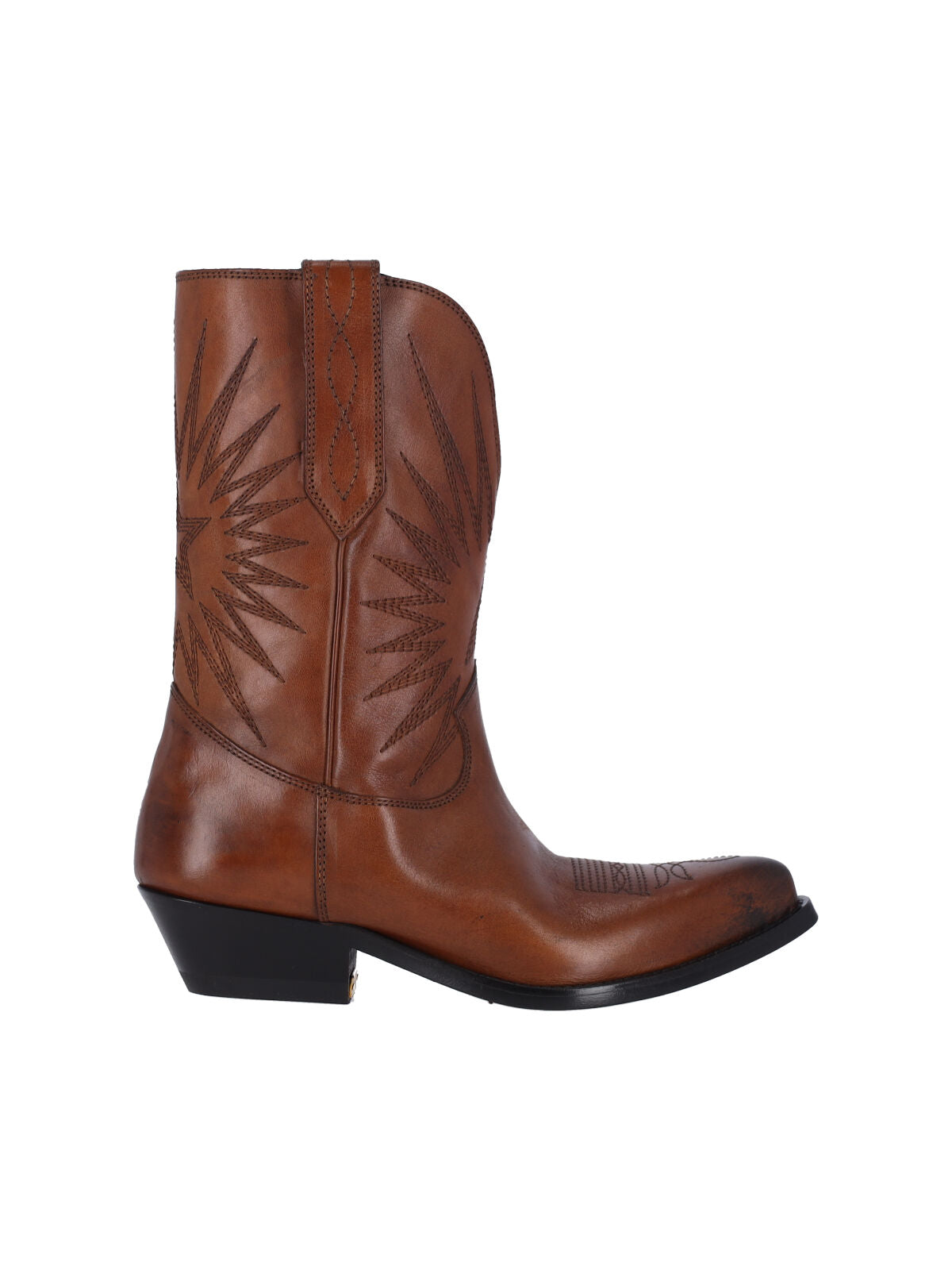 "Wish Star" Ankle Boots – Brown