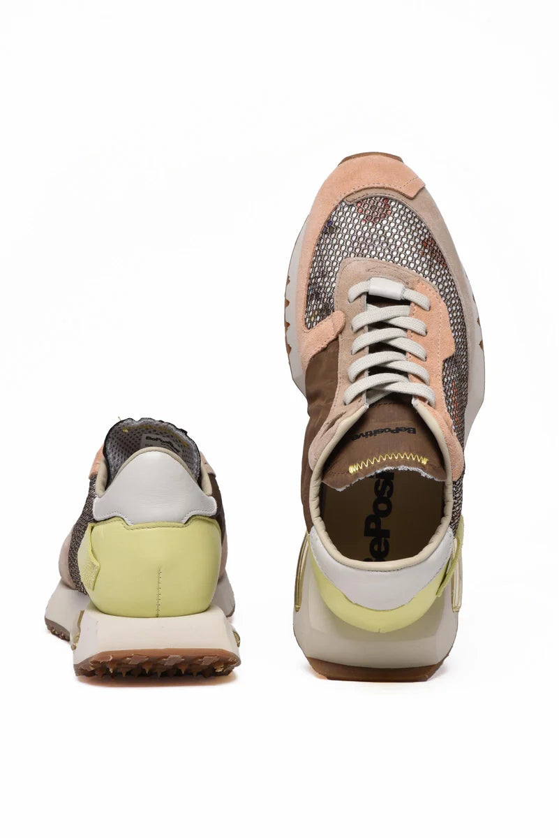 Space Race Sneakers - Brown