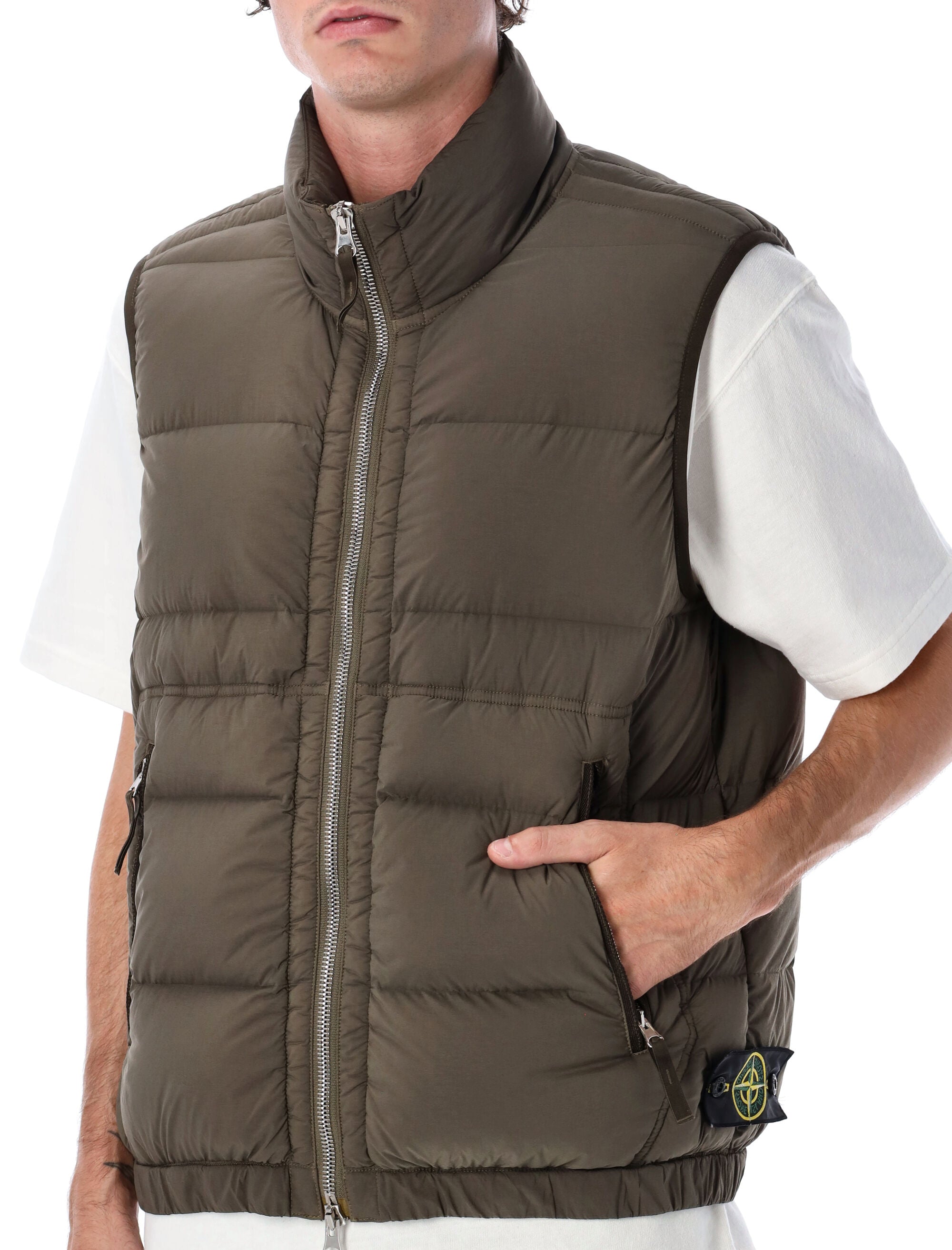 Seamless Nylon Down Vest