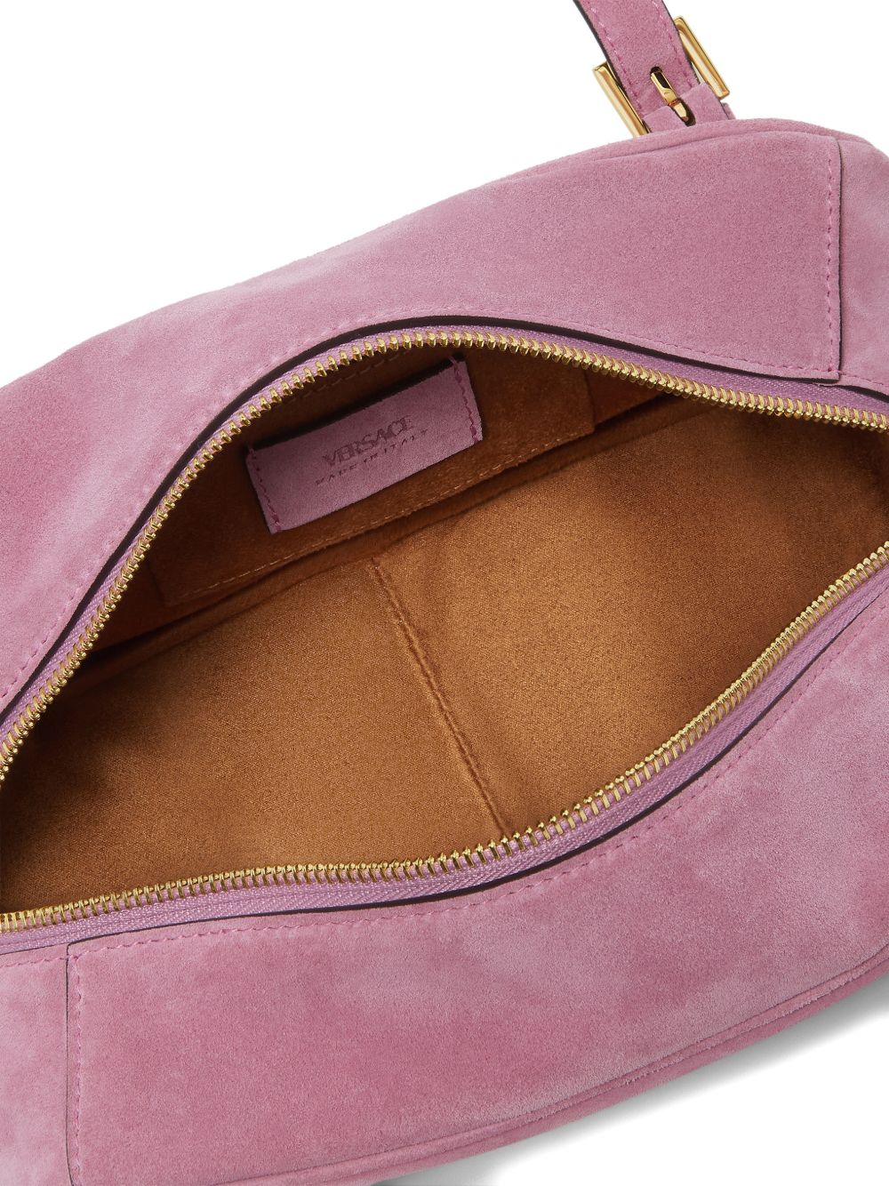 Rectangular Handbag with Buckle-Detail Straps