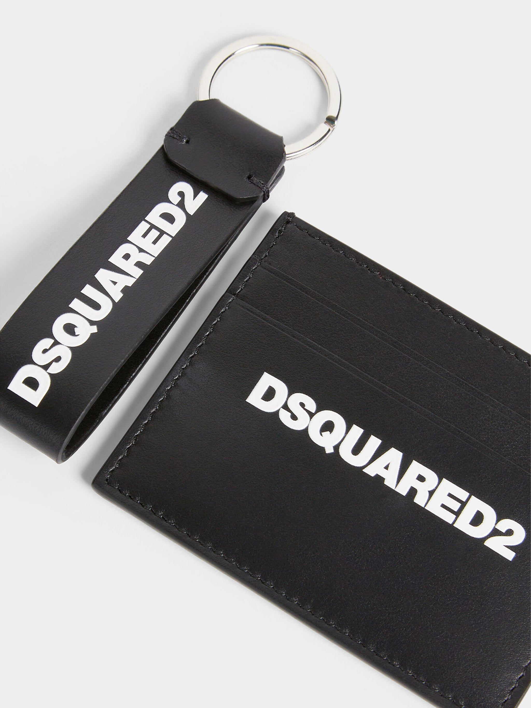 Gift Box Black Leather Card Holder
