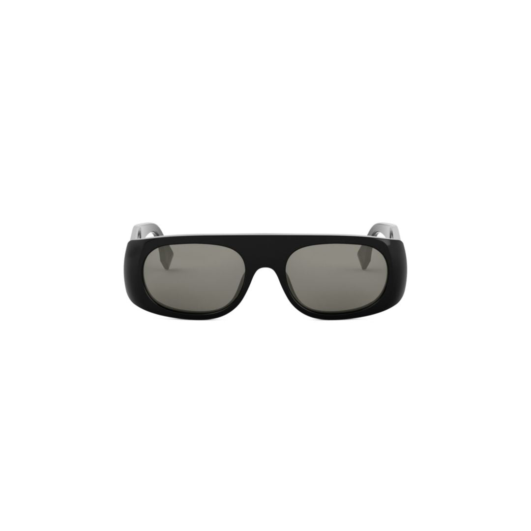 Fe40169i Bold Rectangular Frame Sunglasses