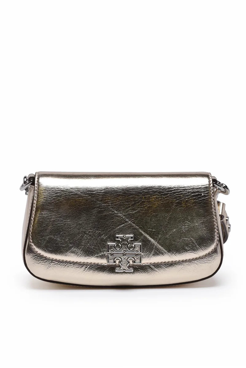 Britten Metallic Shoulder Bag - Gold