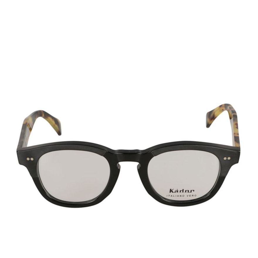 Boston/N Square Frame Sunglasses with Glossy Black Front