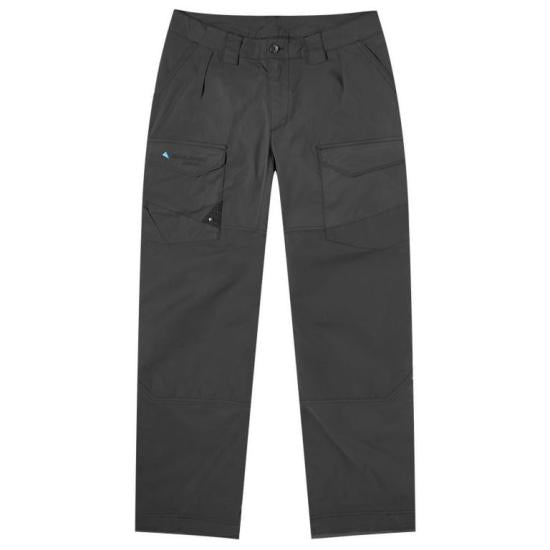 Straight-Leg Pants with Multiple Flap Pockets