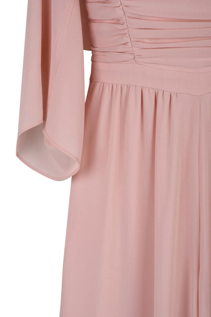 Tabacco Dress with Bolero - Pink