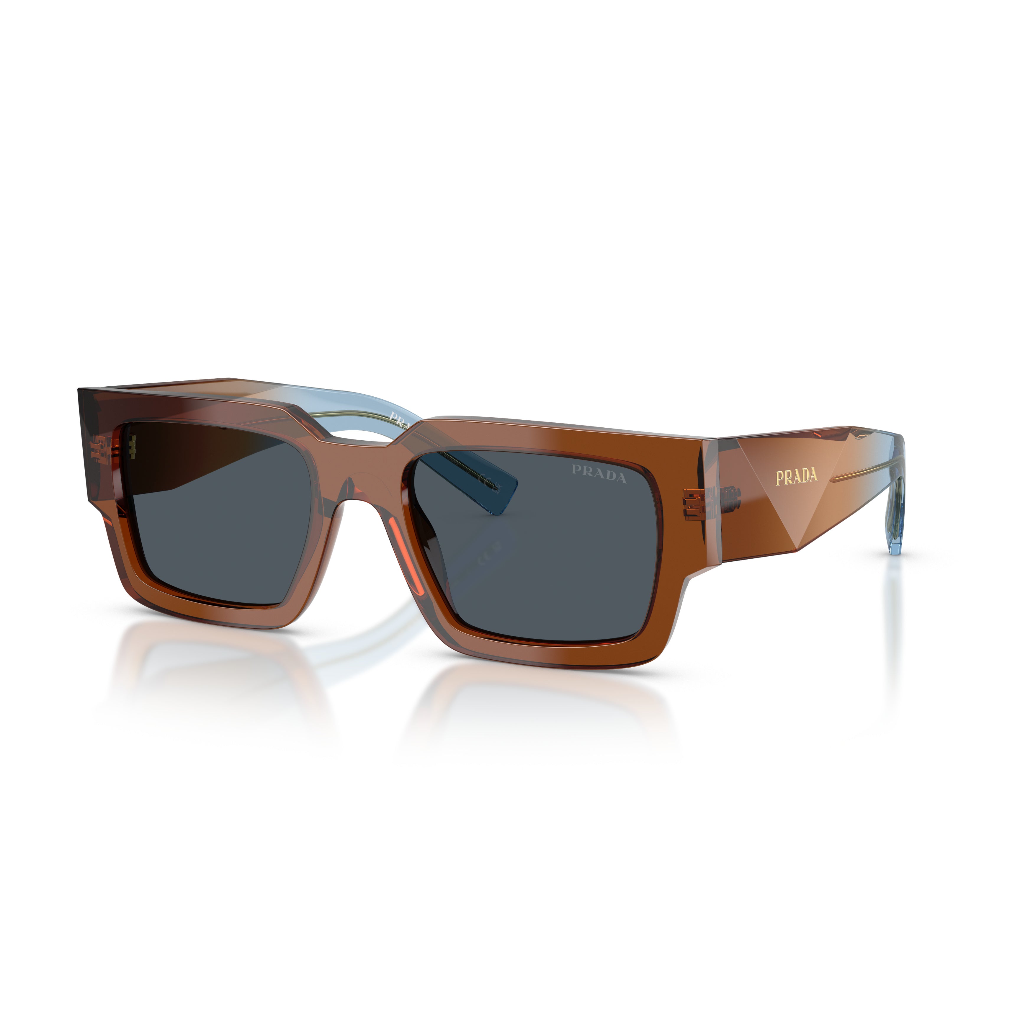 0pr B17s Rectangular Acetate Sunglasses