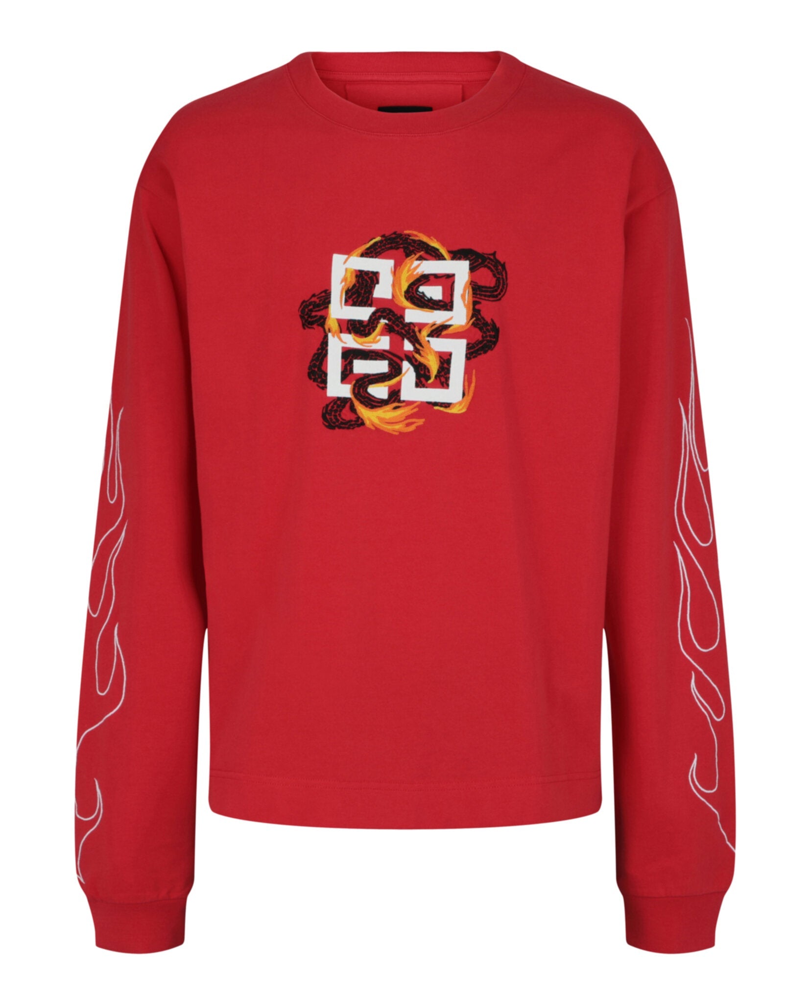 Boxy Fit 4g Dragon Long Sleeve Sweatshirt
