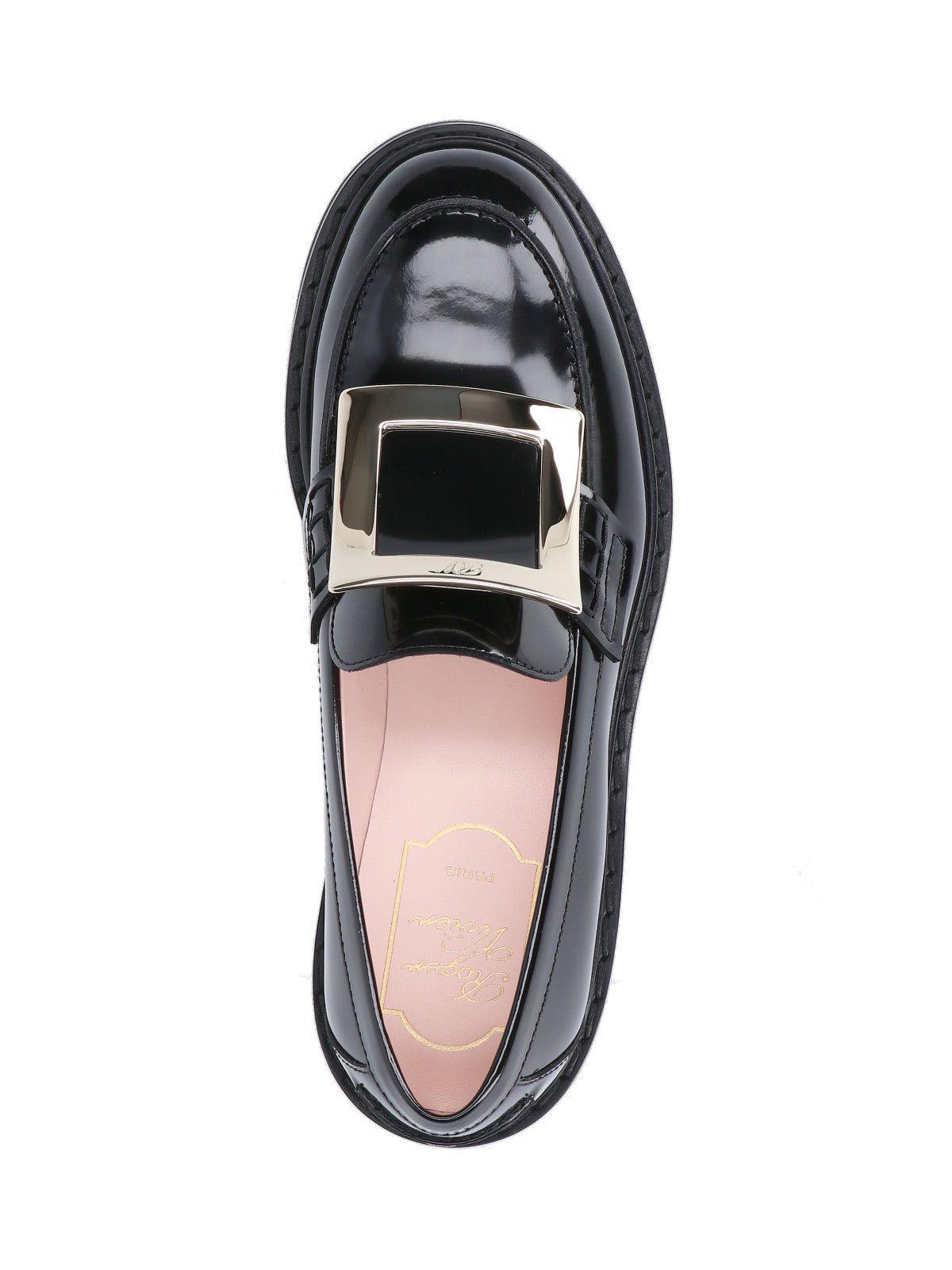 Black Patent Leather Slip-On Moccasins