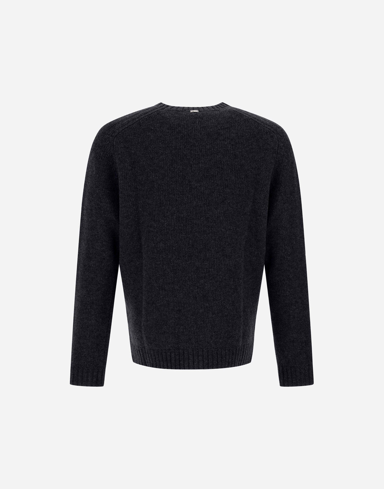 Classic Blue Wool Sweatshirt