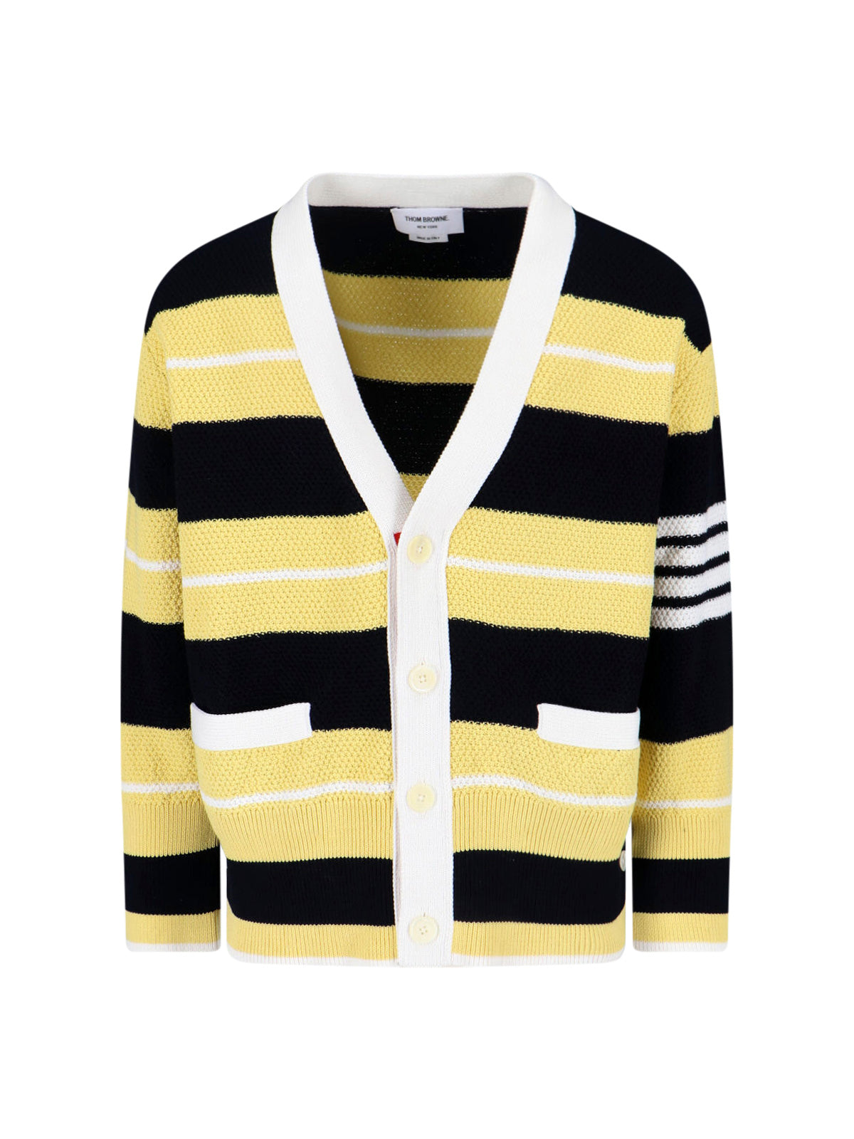 Striped Cardigan – Yellow